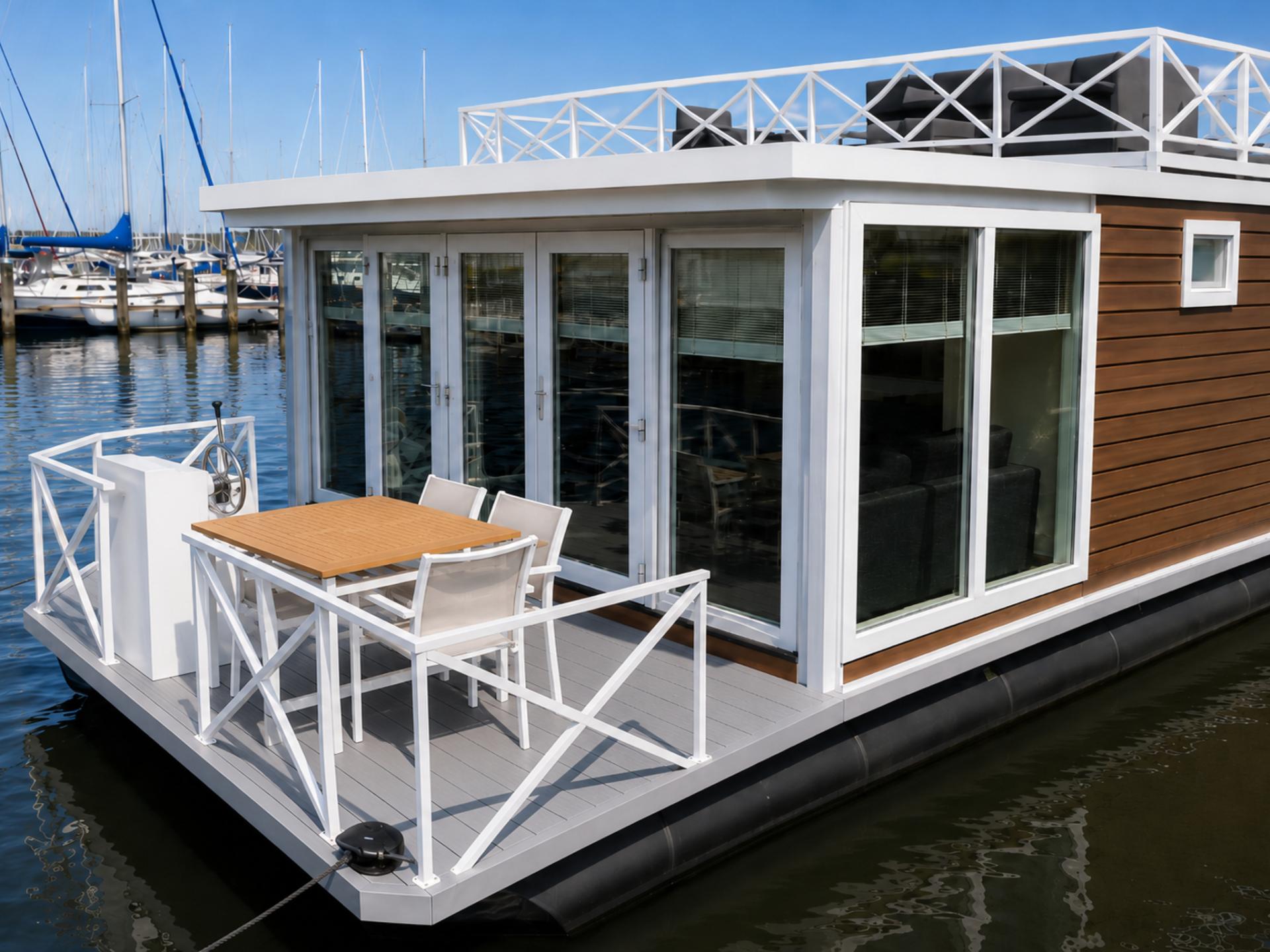 Geniet in de haven aan het Veerse Meer