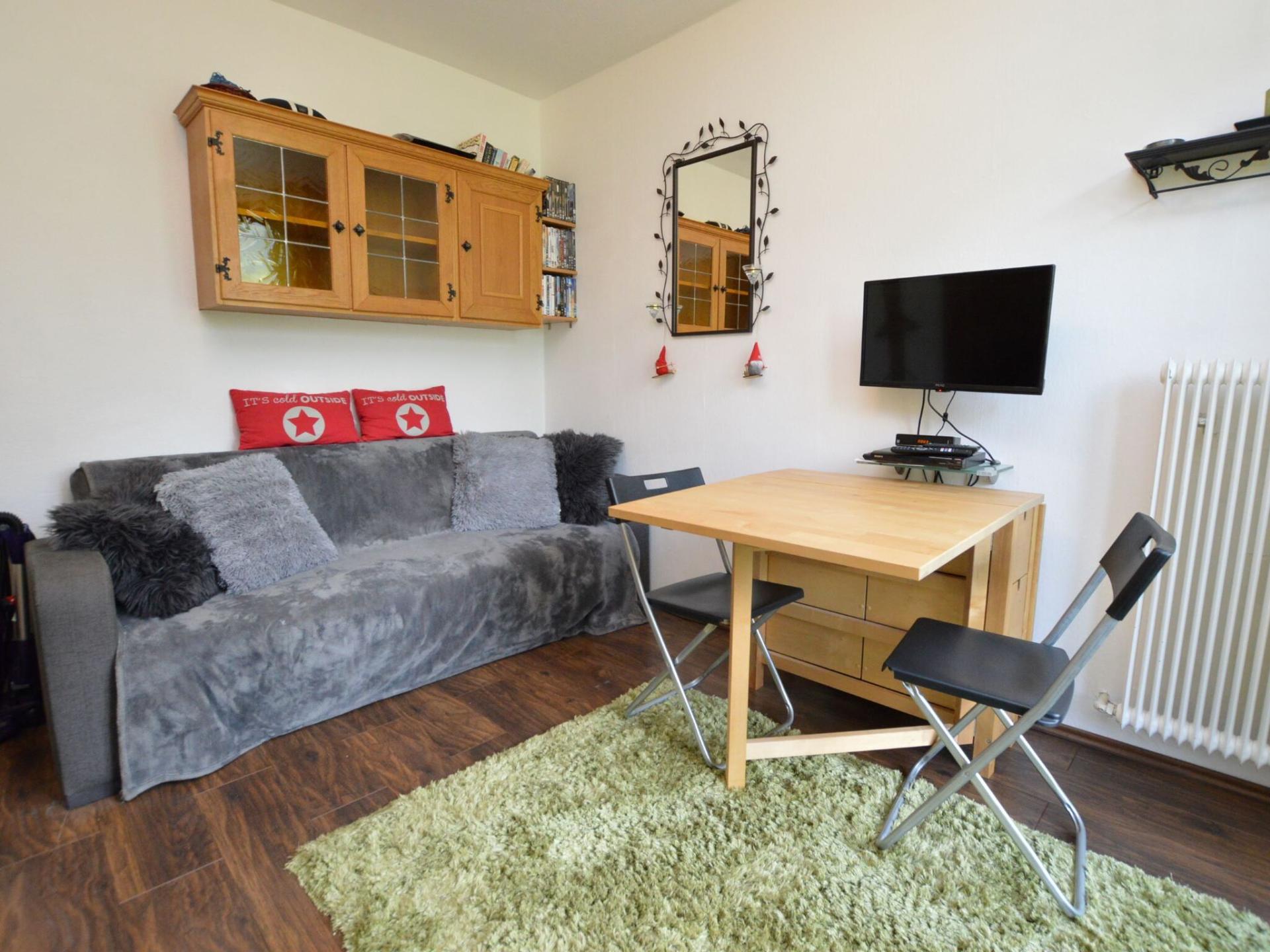 Knus appartement, tegenover de skilift
