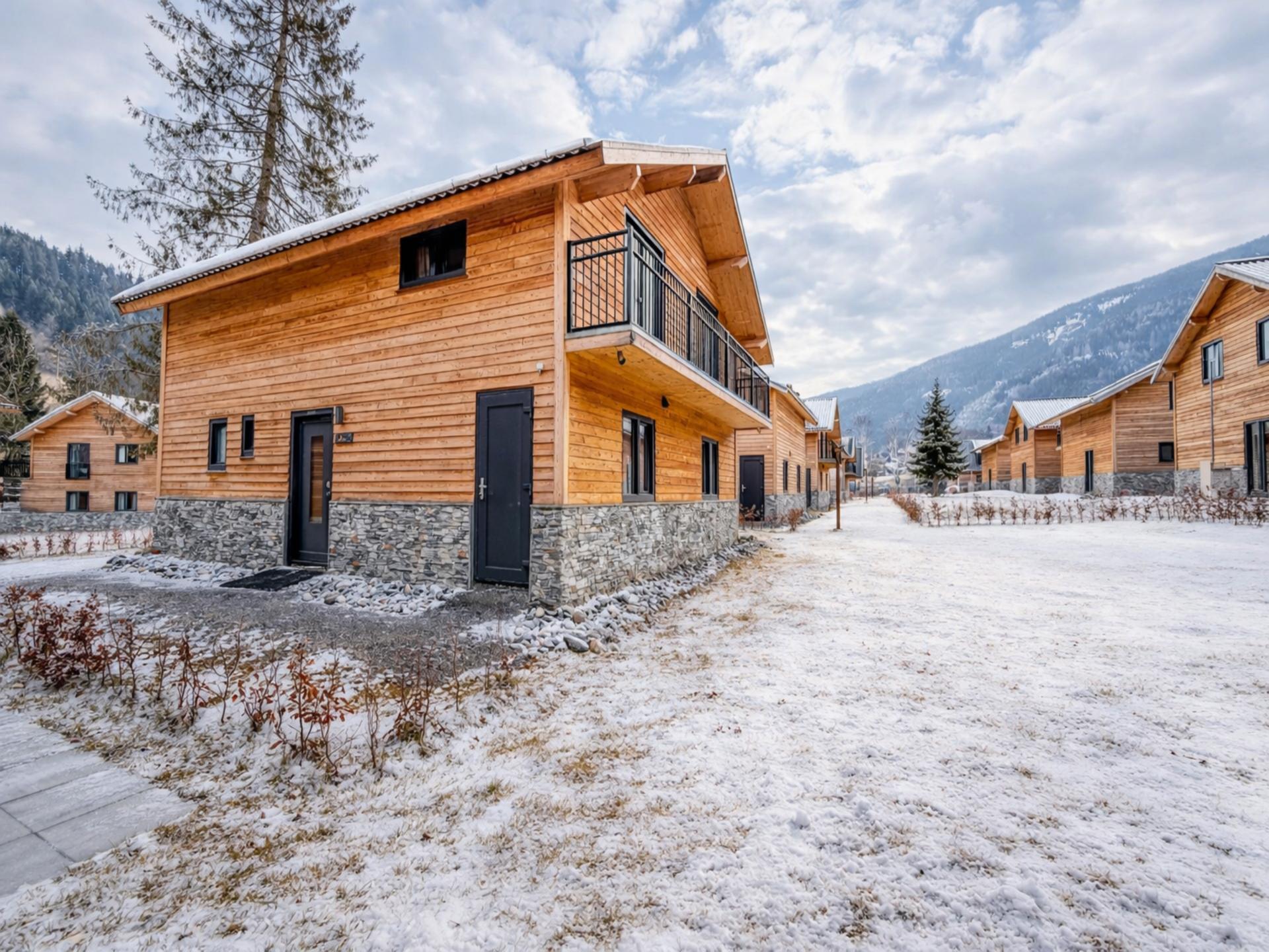 Sfeervol chalet met sauna aan de Afritzer See