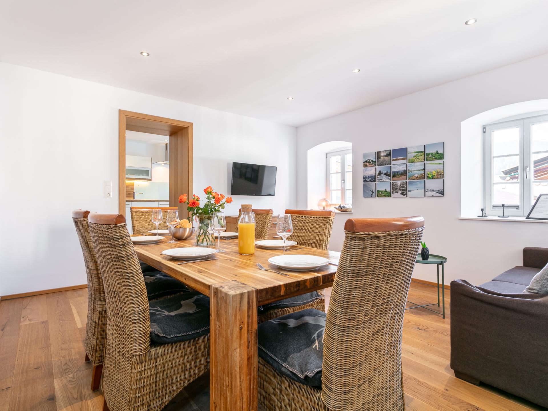 Groot appartement op 400 m van de skilift