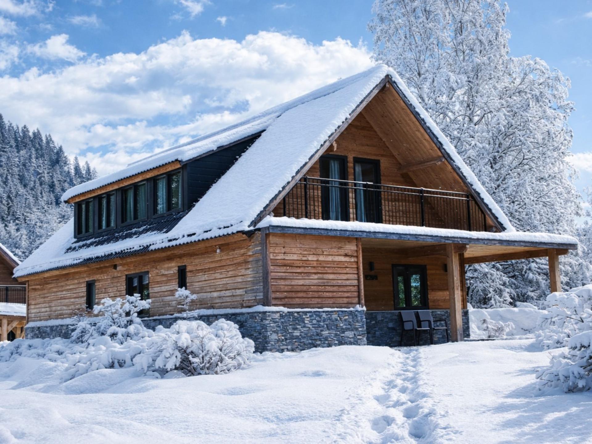 Luxe chalet aan een alpenmeer nabij skigebieden