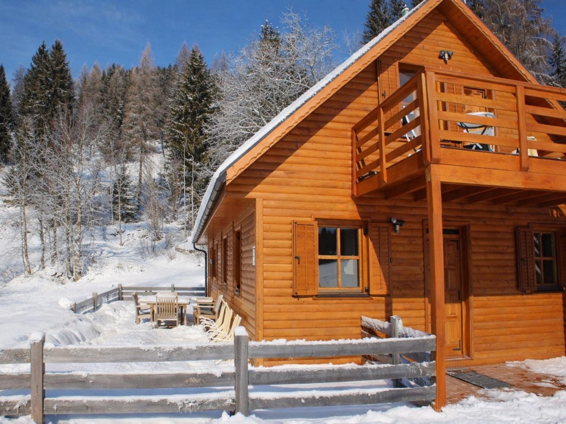 Chalet-appartement nabij skigebied en Wörthersee