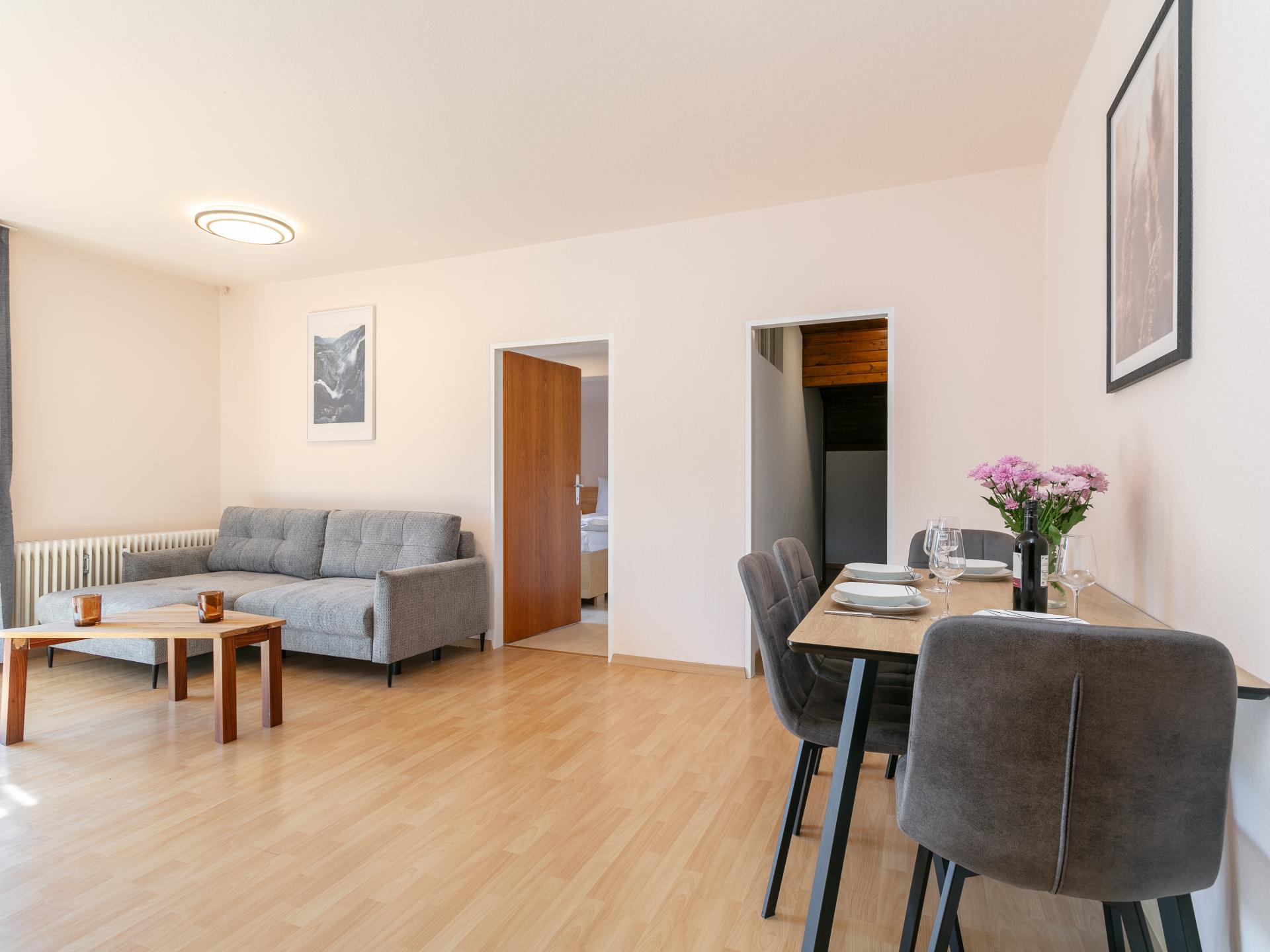 Appartement in het centrum met mooi uitzicht