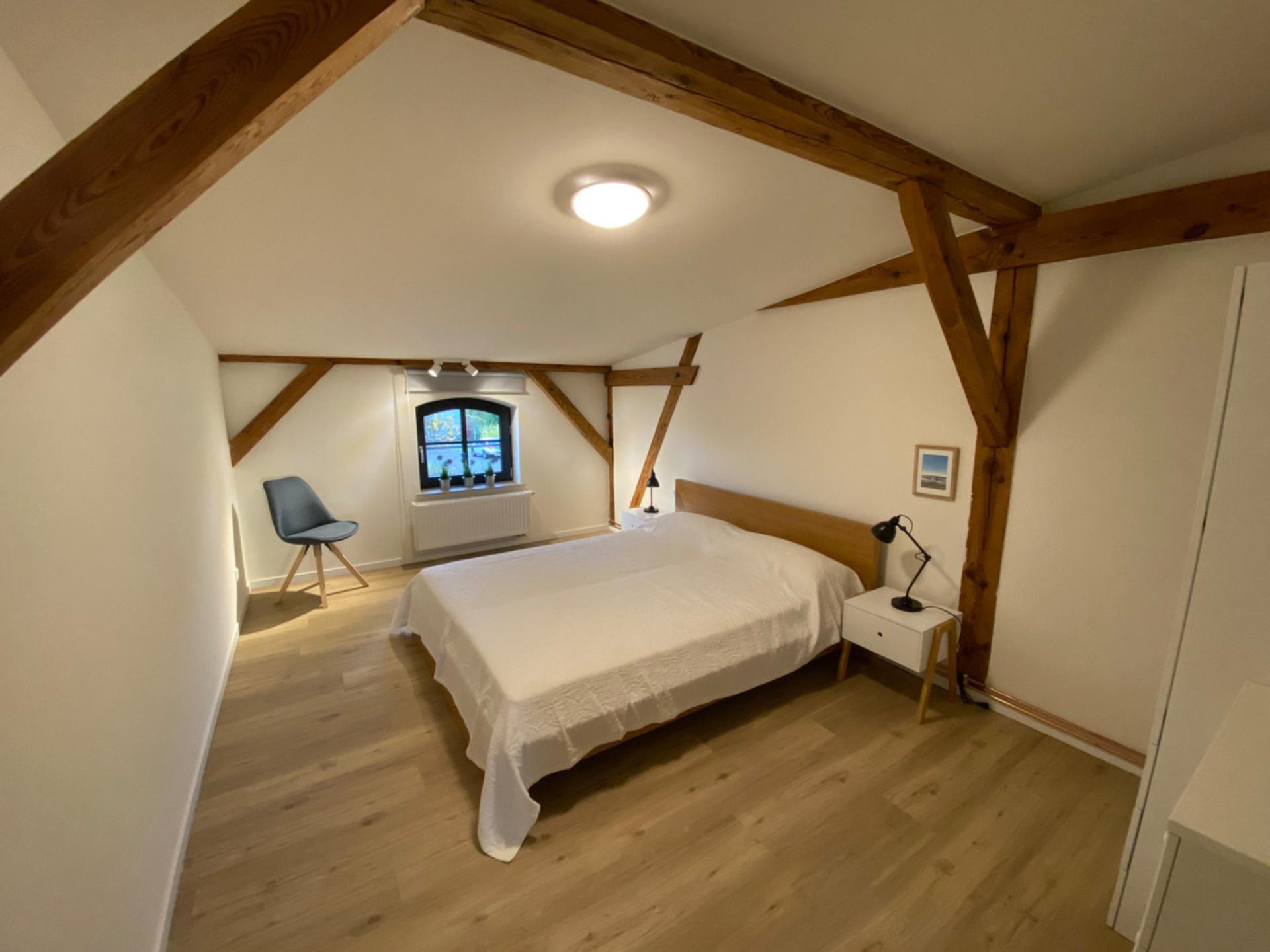 Lichtrijke loft vlak bij Wismar en de Oostzee