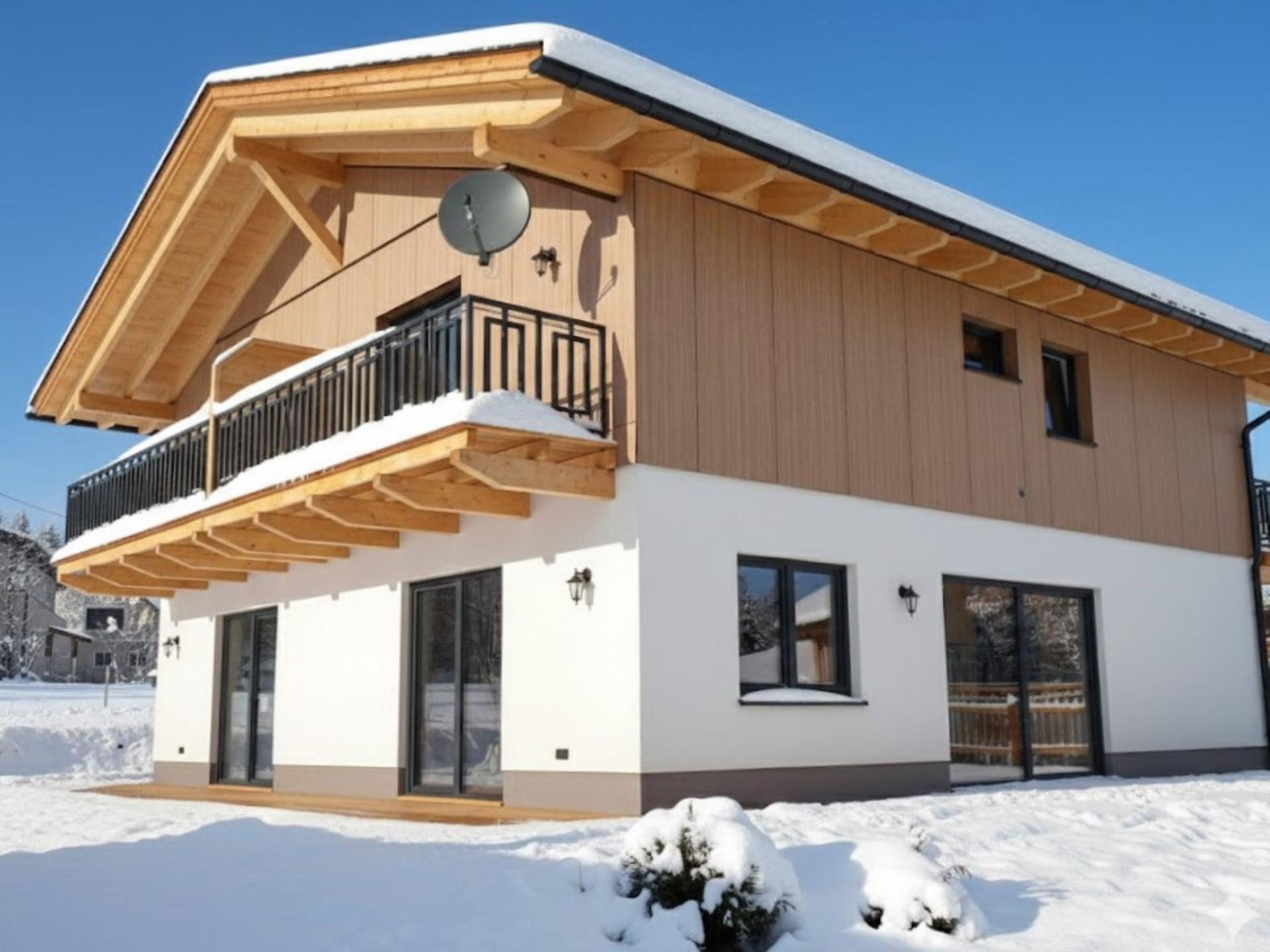 Geschakeld chalet nabij Nassfeld en Weissensee