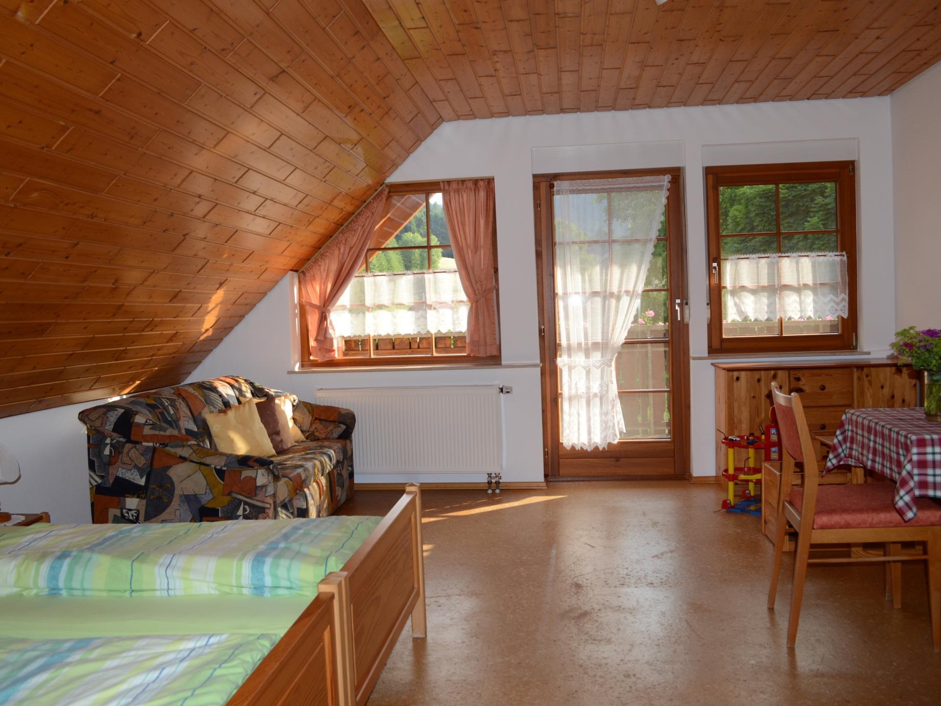 Appartement in het Zwarte Woud met groot balkon