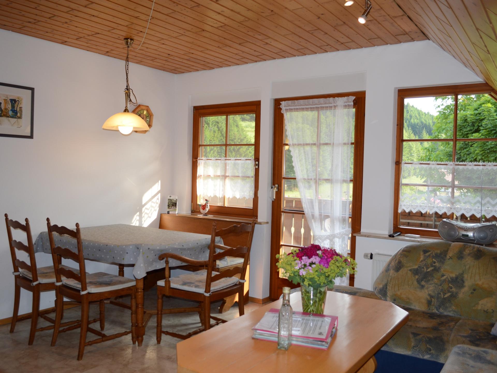 Appartement in het Zwarte Woud met groot balkon