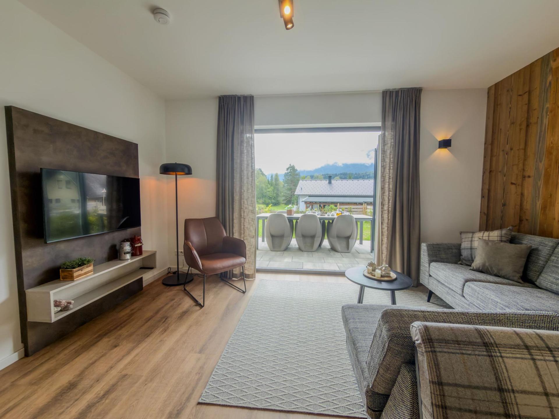 Chalet met sauna bij de Pressegger See
