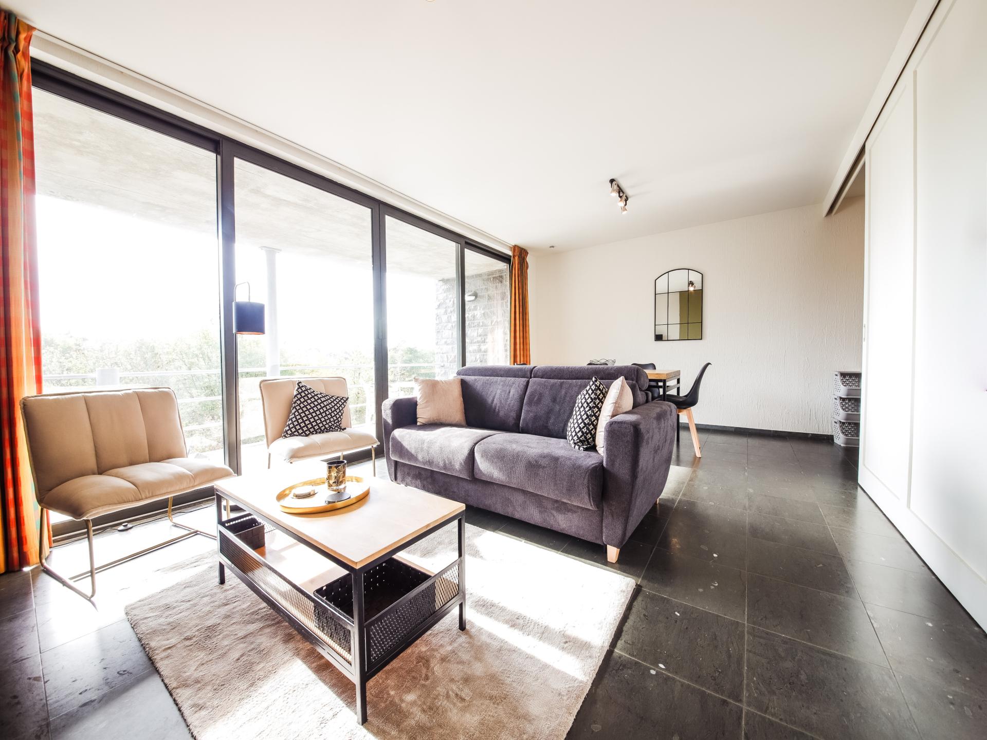 Mooi appartement met zicht op de golf van Durbuy