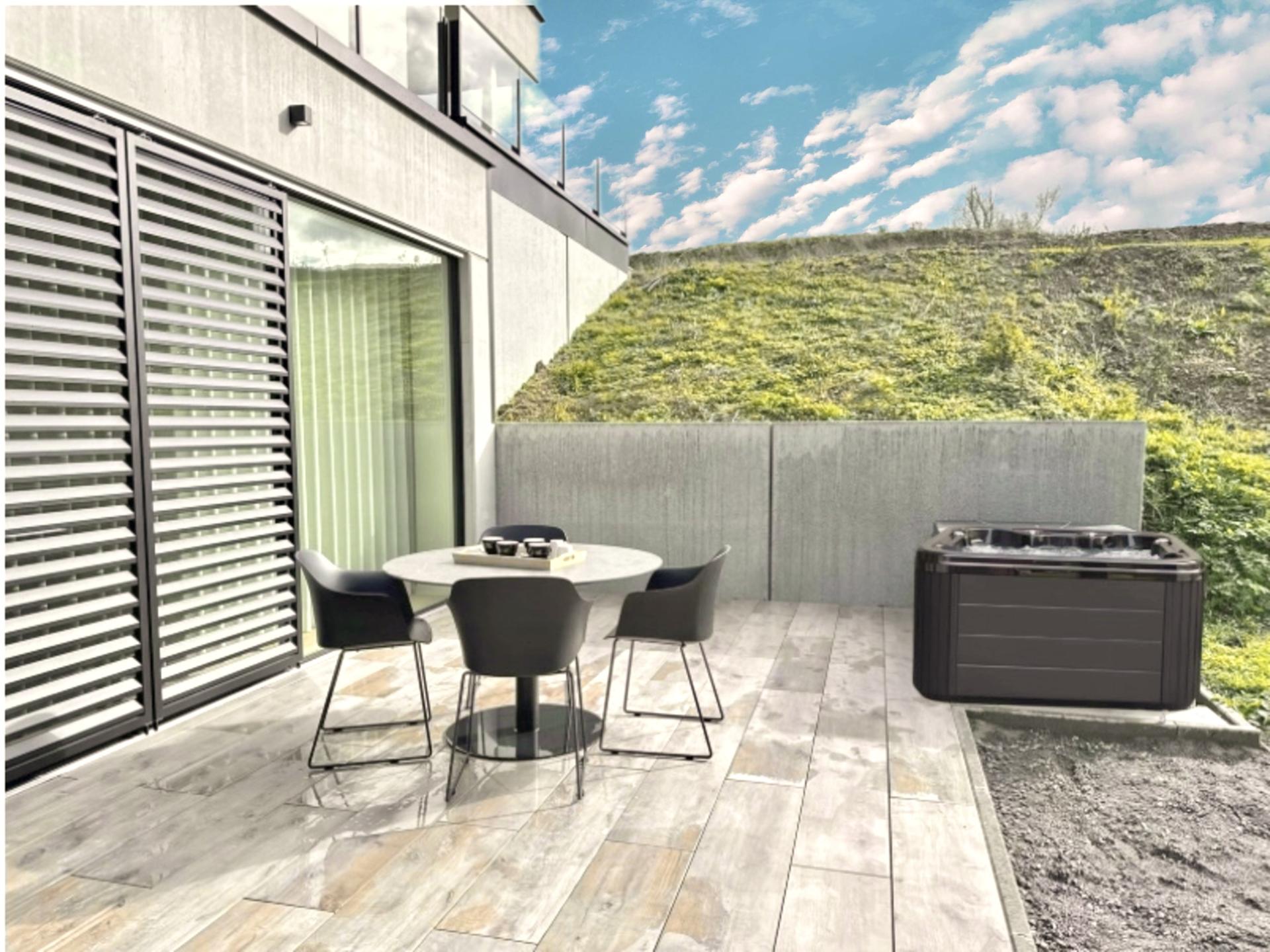 Luxe appartement met spa bad nabij Durbuy