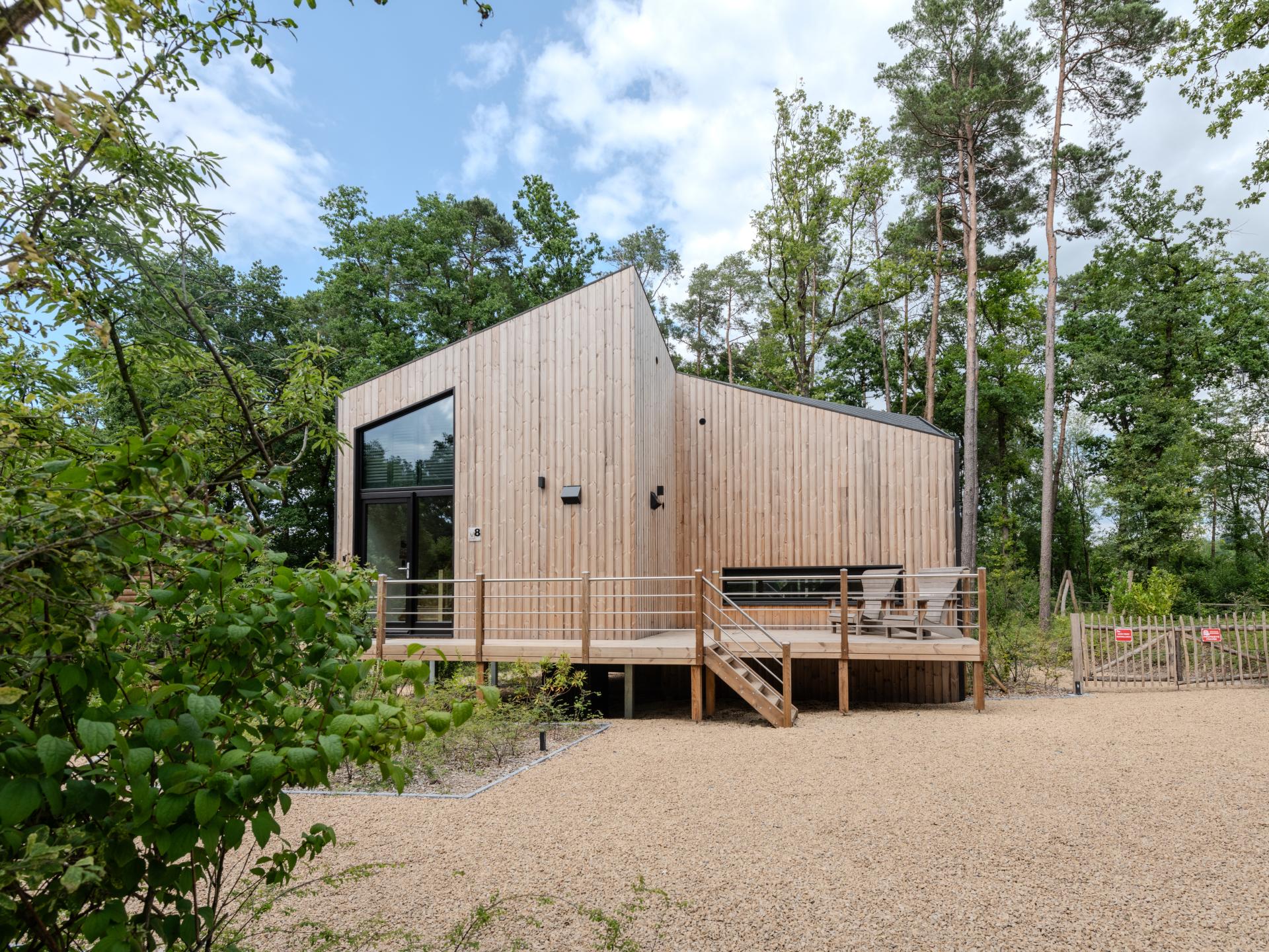 Uniek design vakantiehuis rustig gelegen