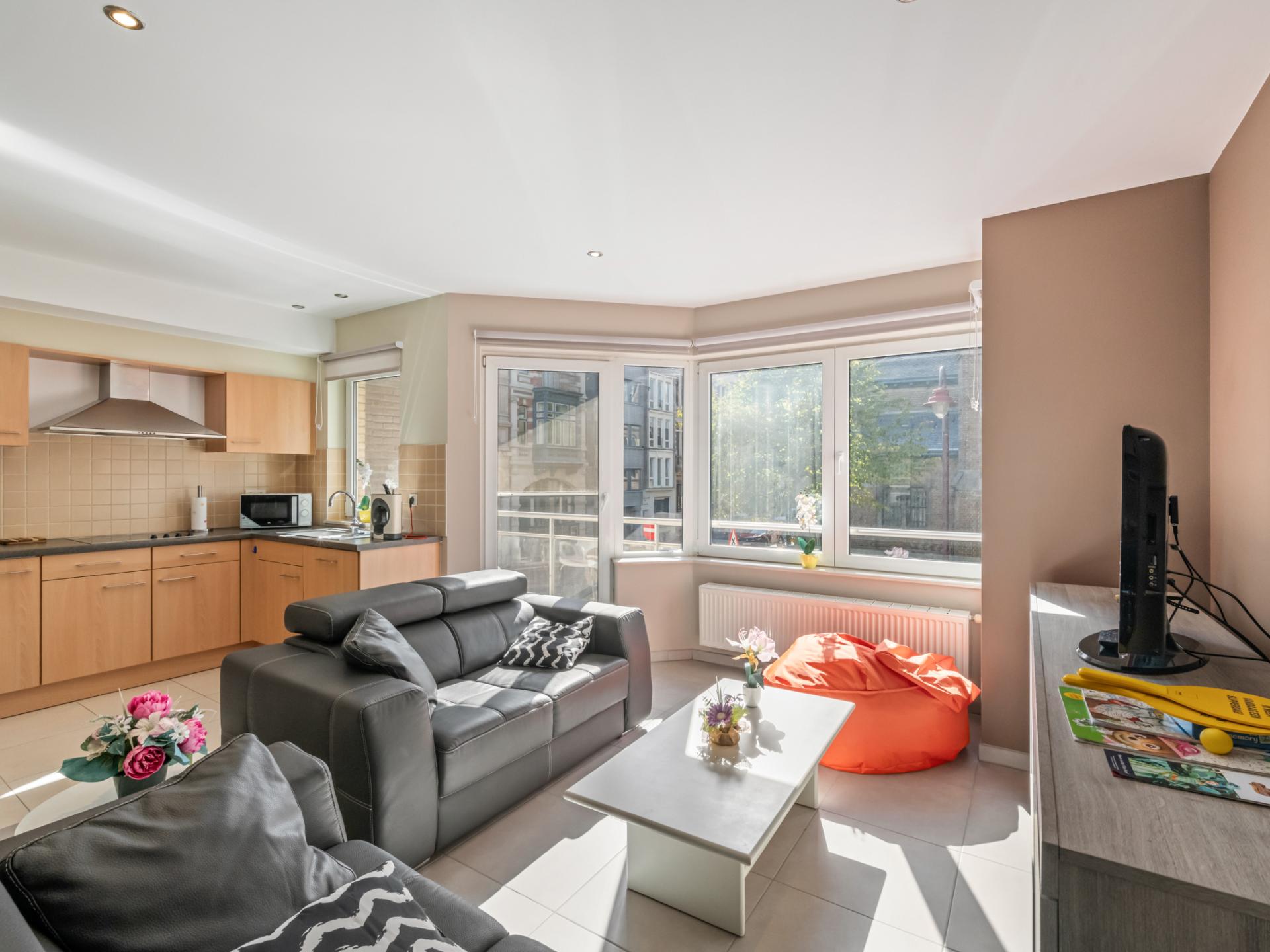 Gezellig appartement aan zee