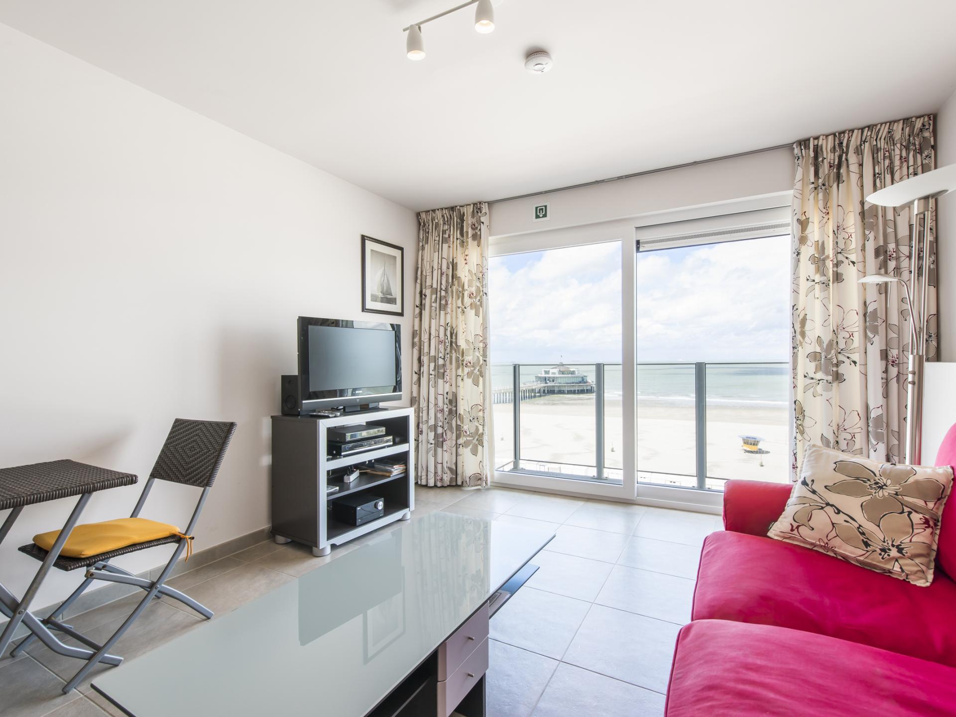 Mooi appartement aan de zeedijk