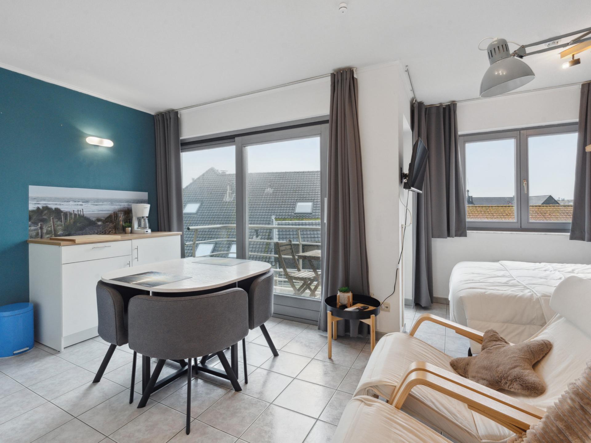 Leuke studio vlakbij het strand
