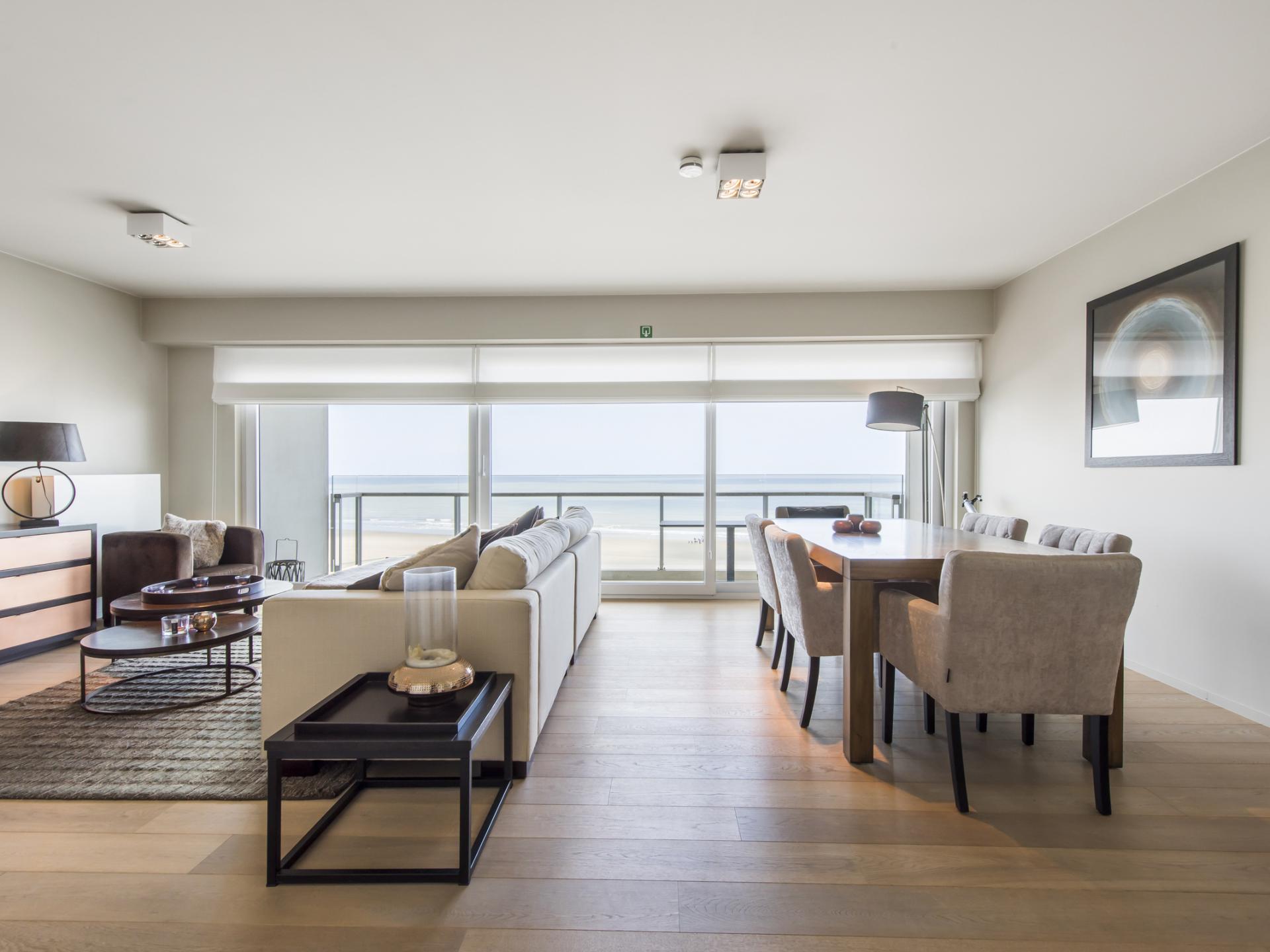 Mooi appartement aan zee