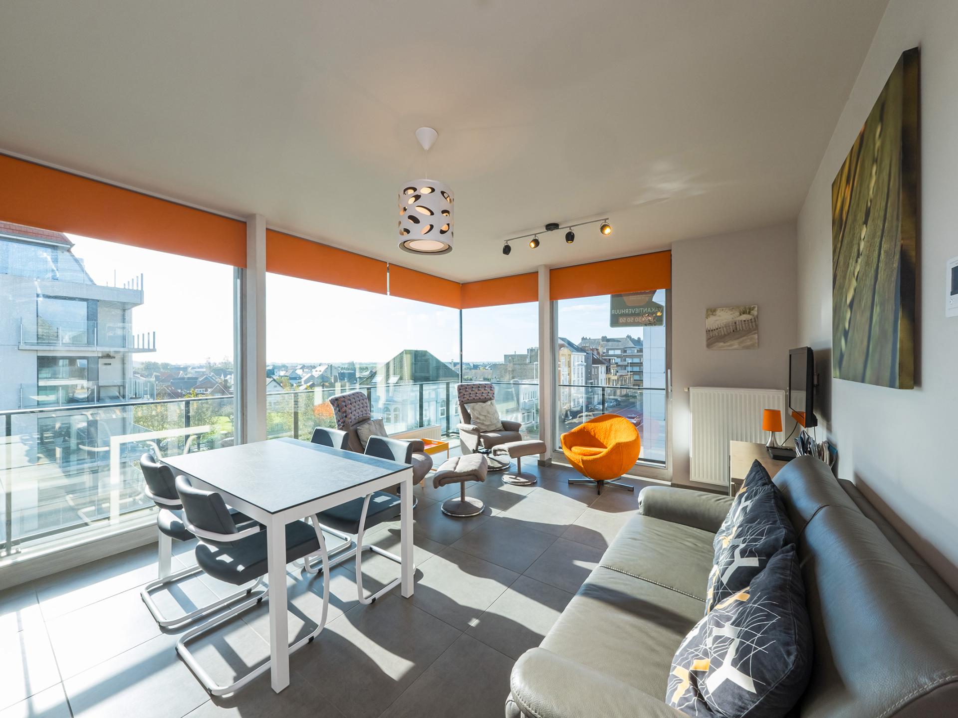Lichtrijk appartement met 2 slaapkamers