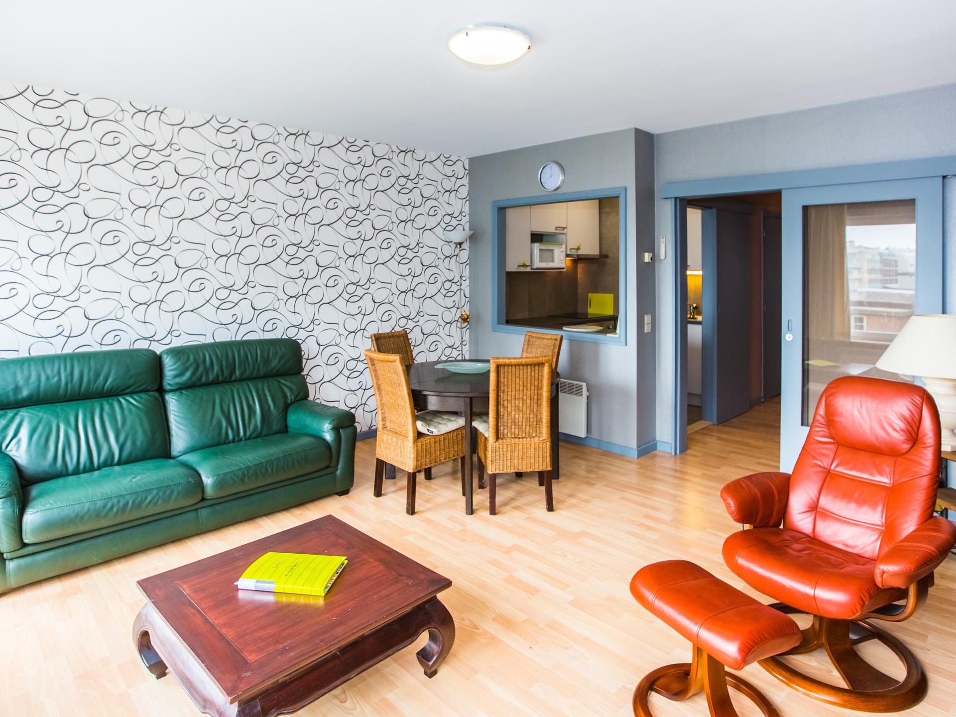 Appartement op de 6de verdieping met zeezicht