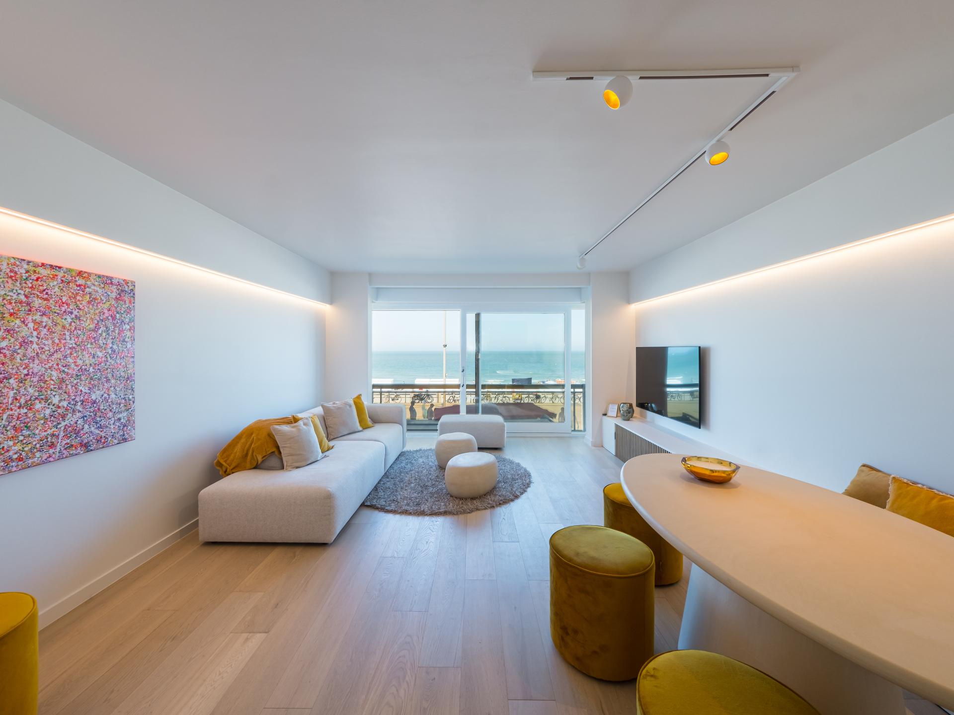 Prachtig appartement met frontaal zeezicht