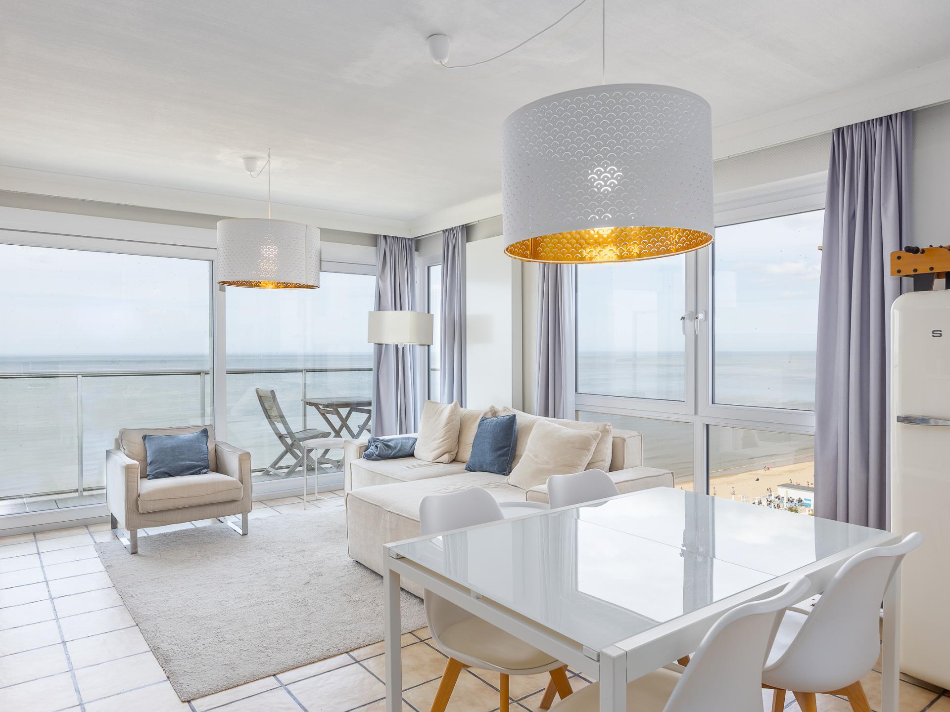 Appartement met één slaapkamer op de zeedijk