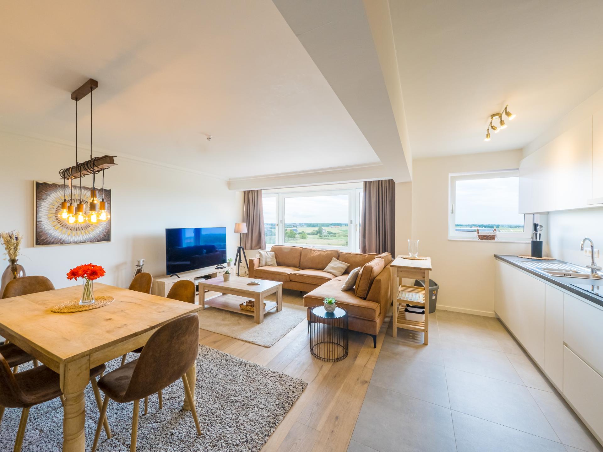 Modern appartement 2 slpk met prachtig zicht
