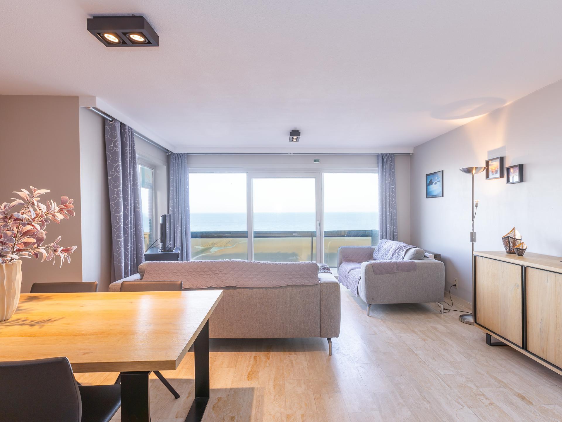 Appartement op de 7e verdieping met zeezicht