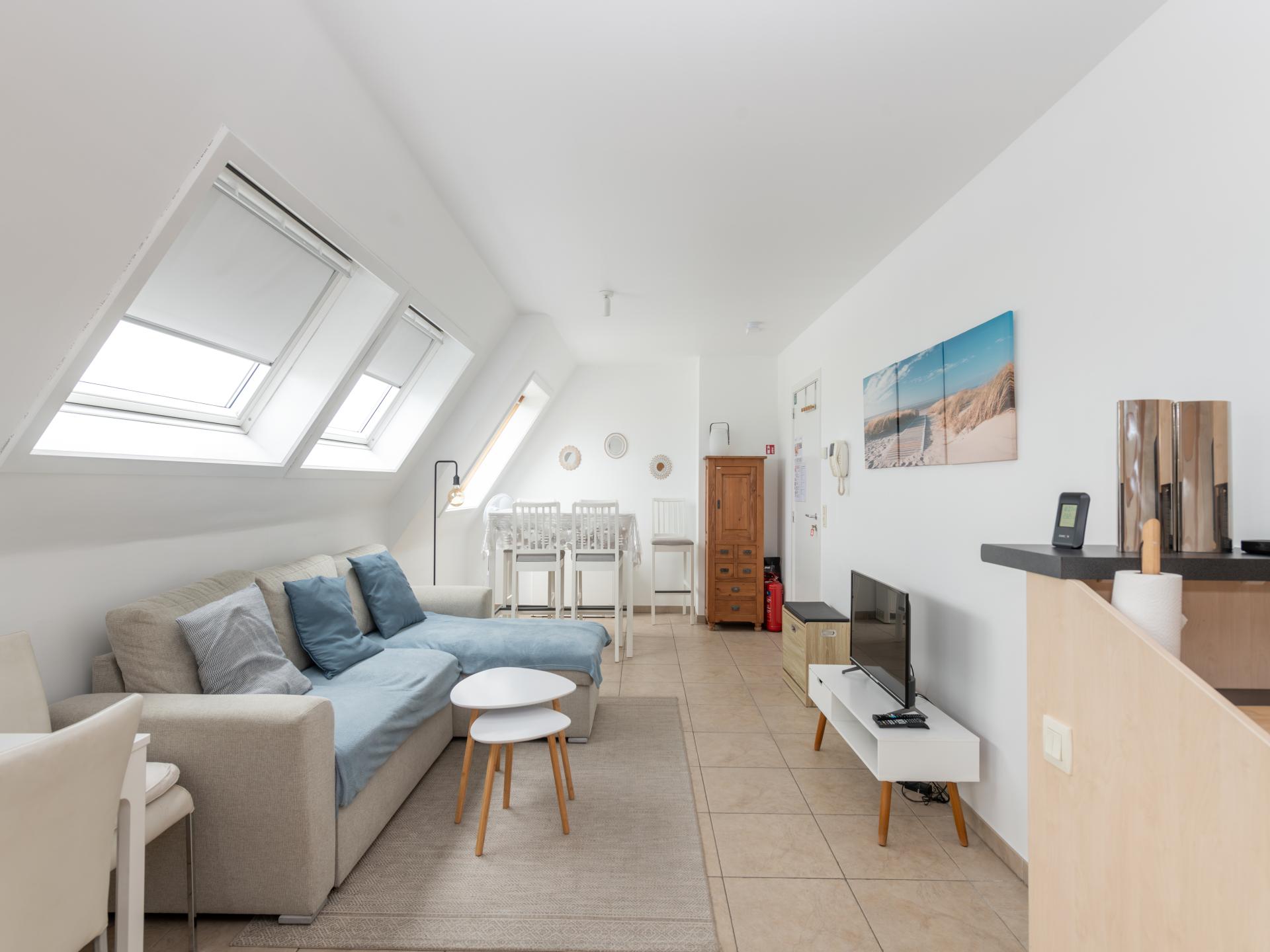 Duplex appartement met gedeeld zwembad op domein