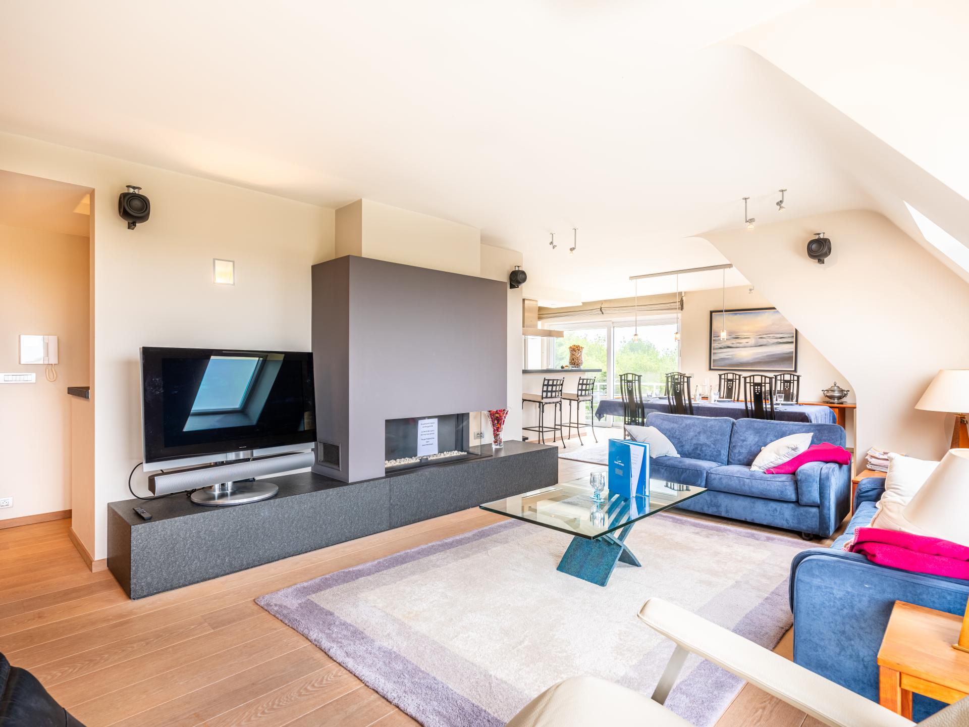 Ruim appartement met mooie zichten