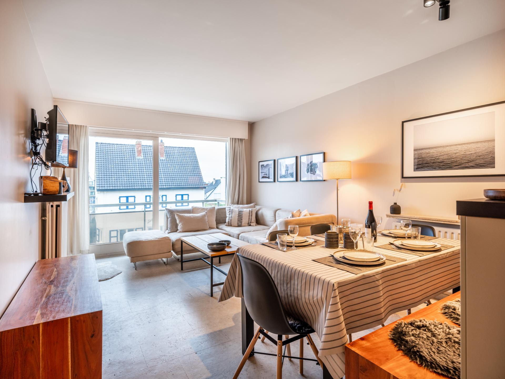 Gerenoveerd appartement dichtbij strand