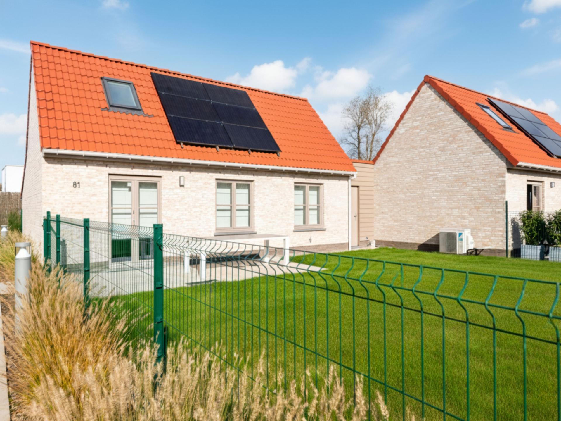 Eigentijds vissershuis op domein Westhinder