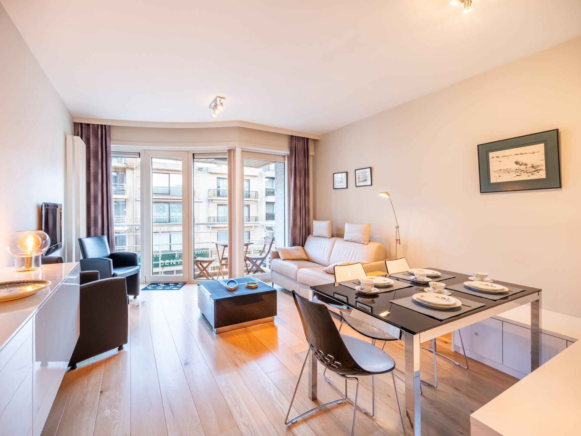 Mooi appartement met balkon in het centrum