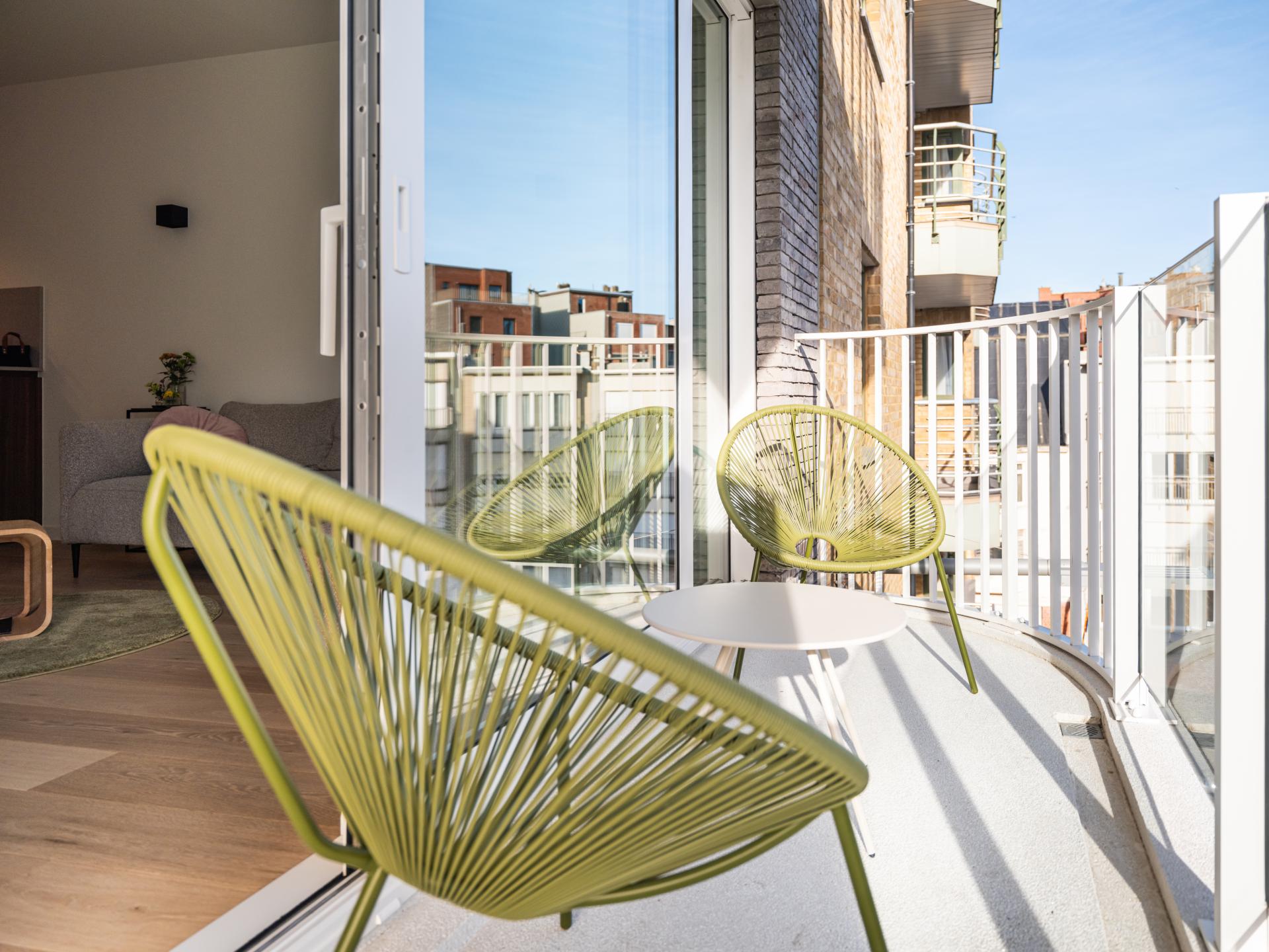 Nieuw appartement vlak aan het strand