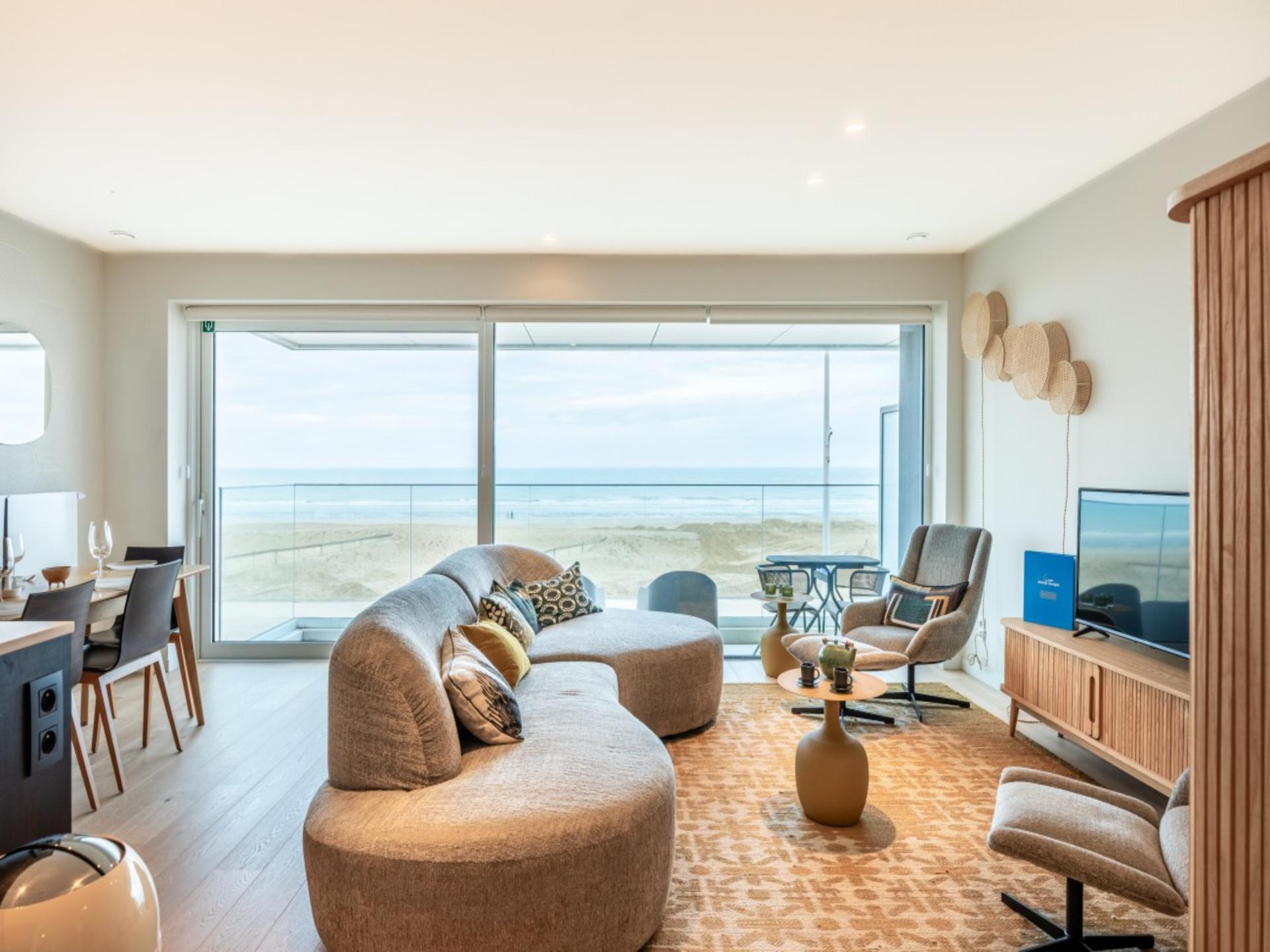 Luxe appartement met prachtig zeezicht