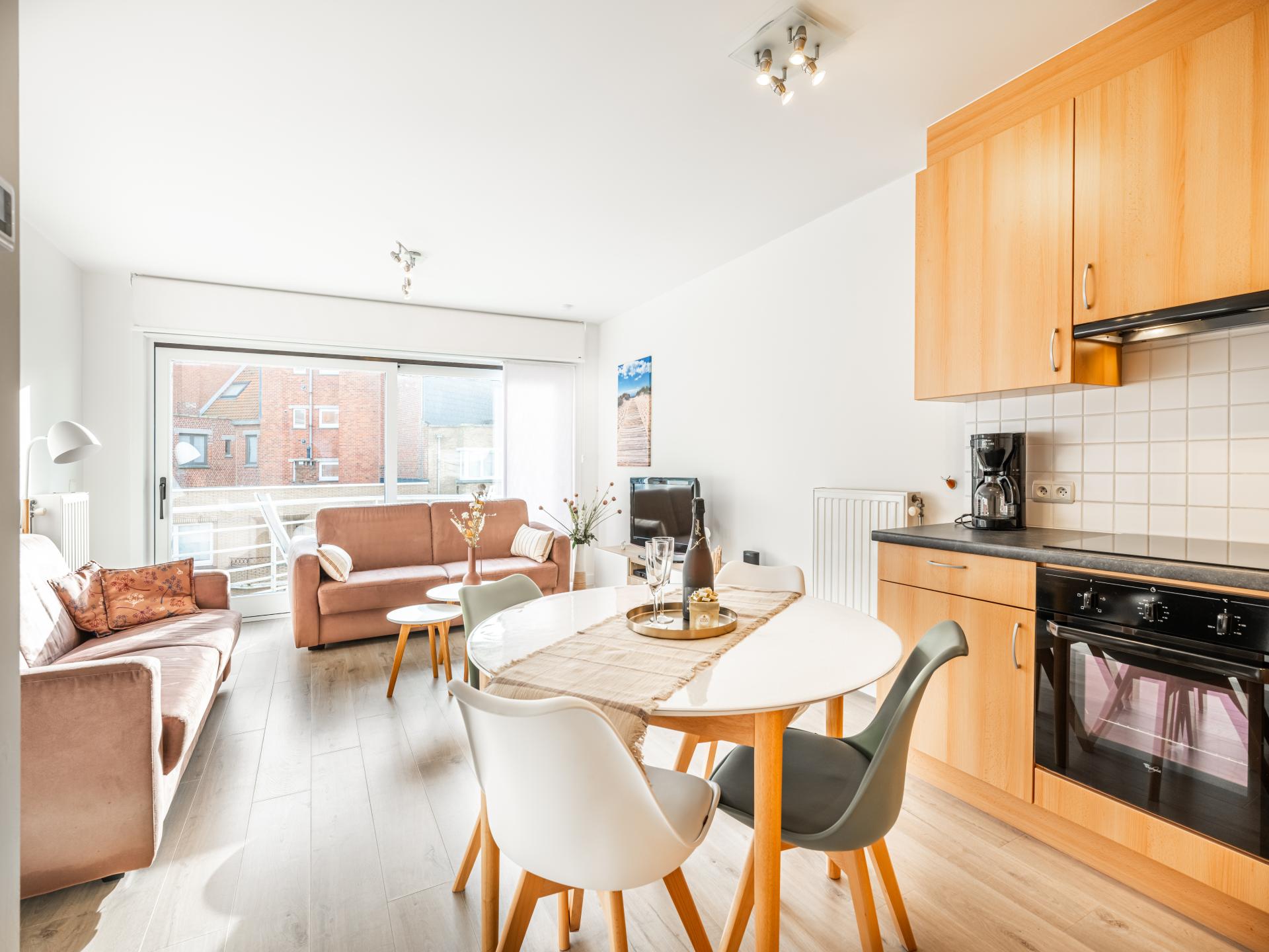 Mooi uitgerust appartement met topligging