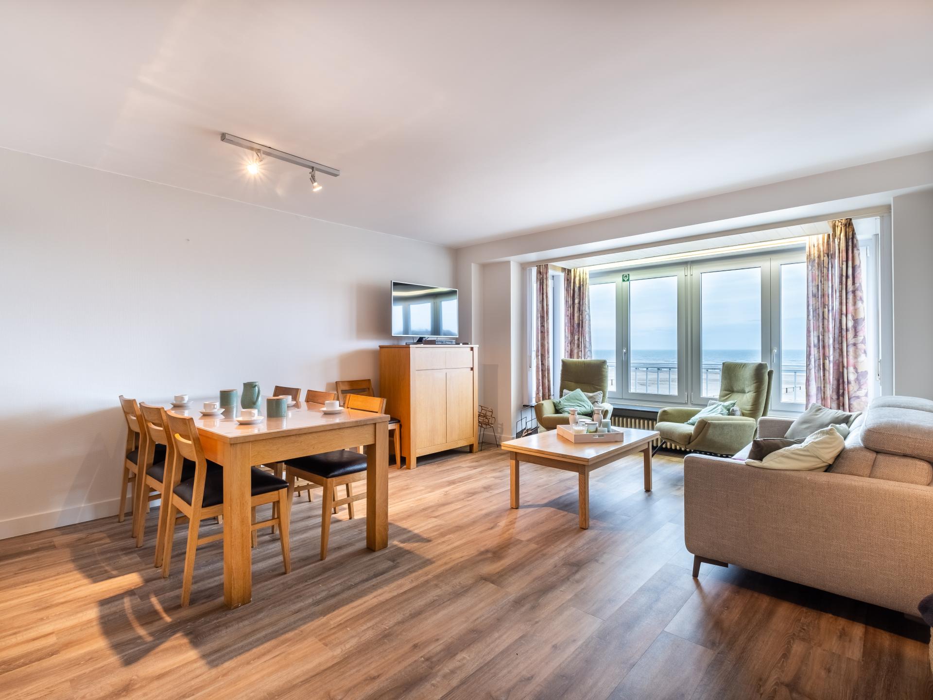 Gezellig familie appartement met zeezicht