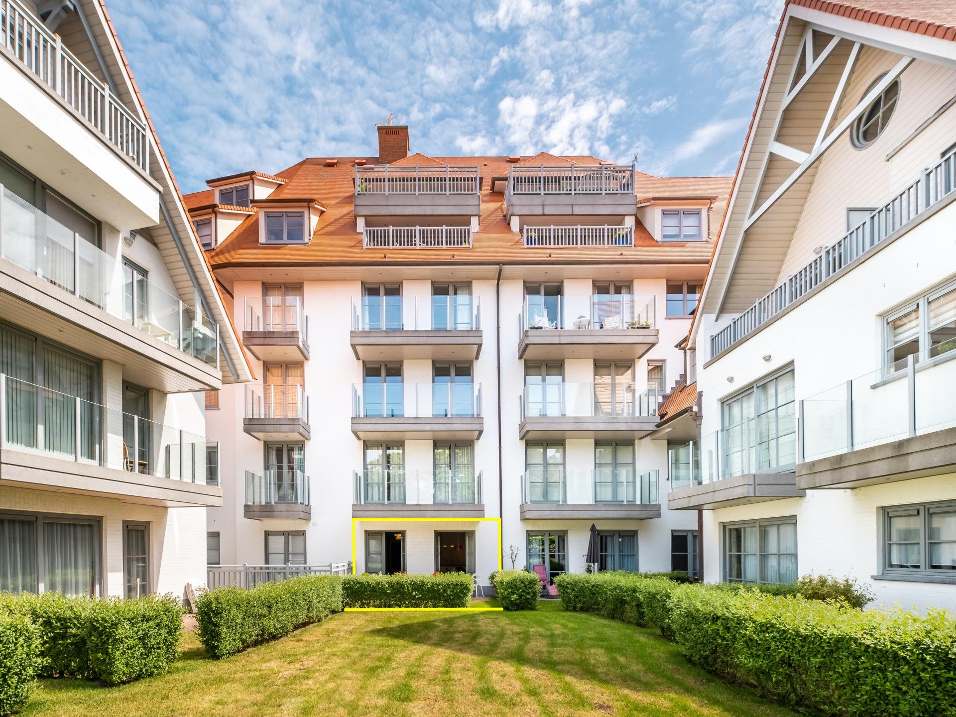 Nieuwbouw appartement met mooi terras