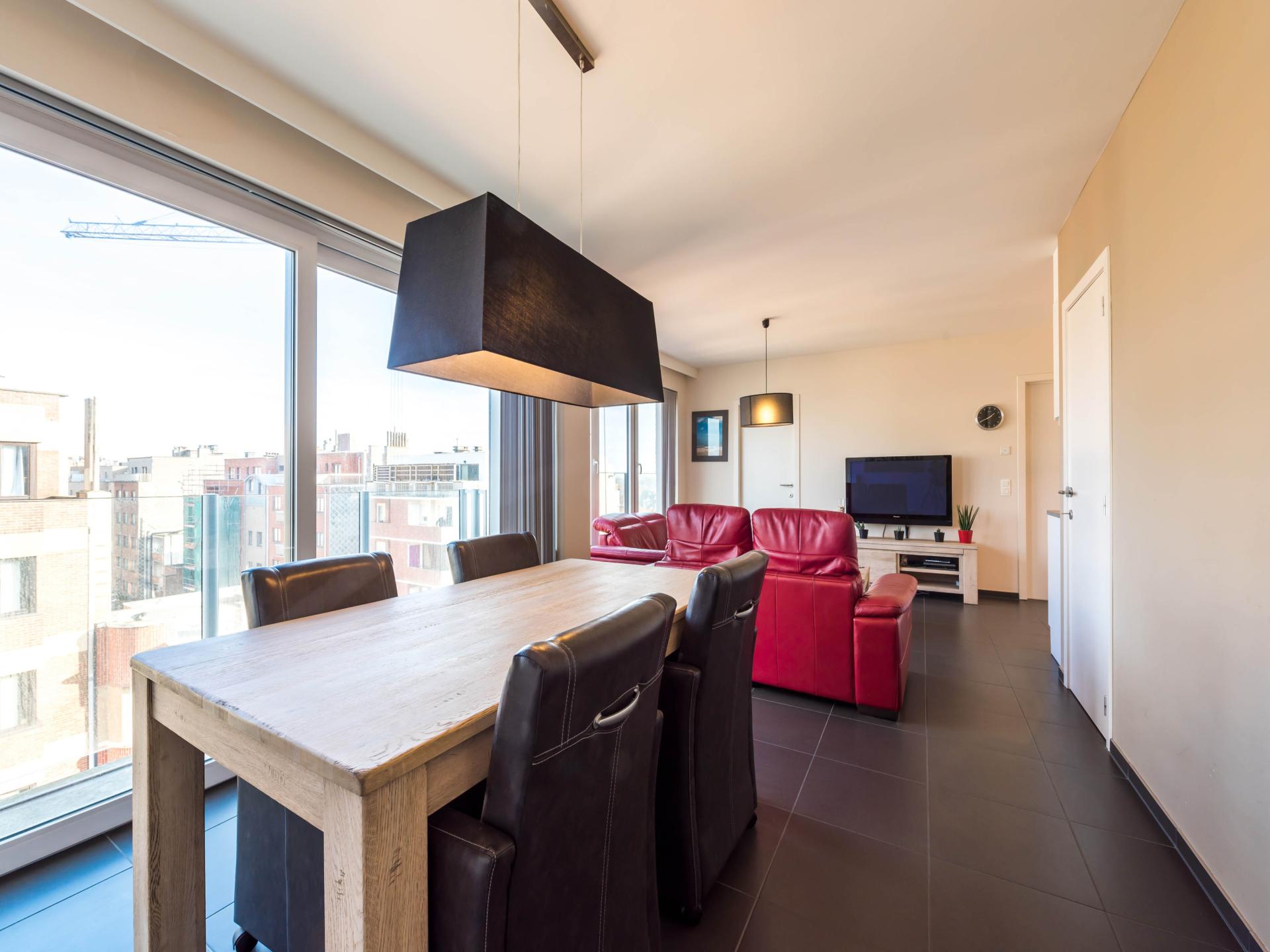 Strak en modern appartement aan het strand