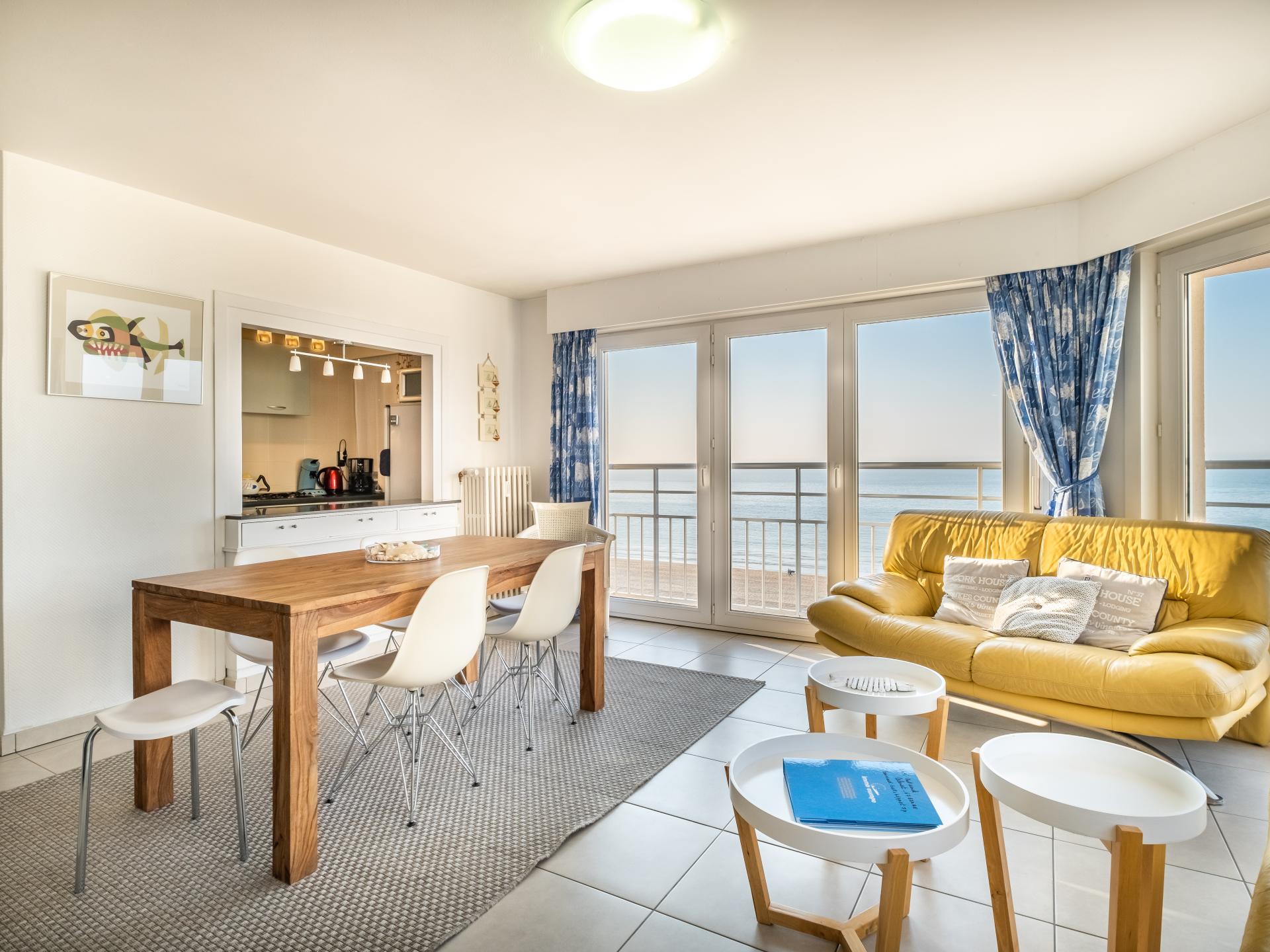 Eenvoudig appartement met fantastisch zeezicht