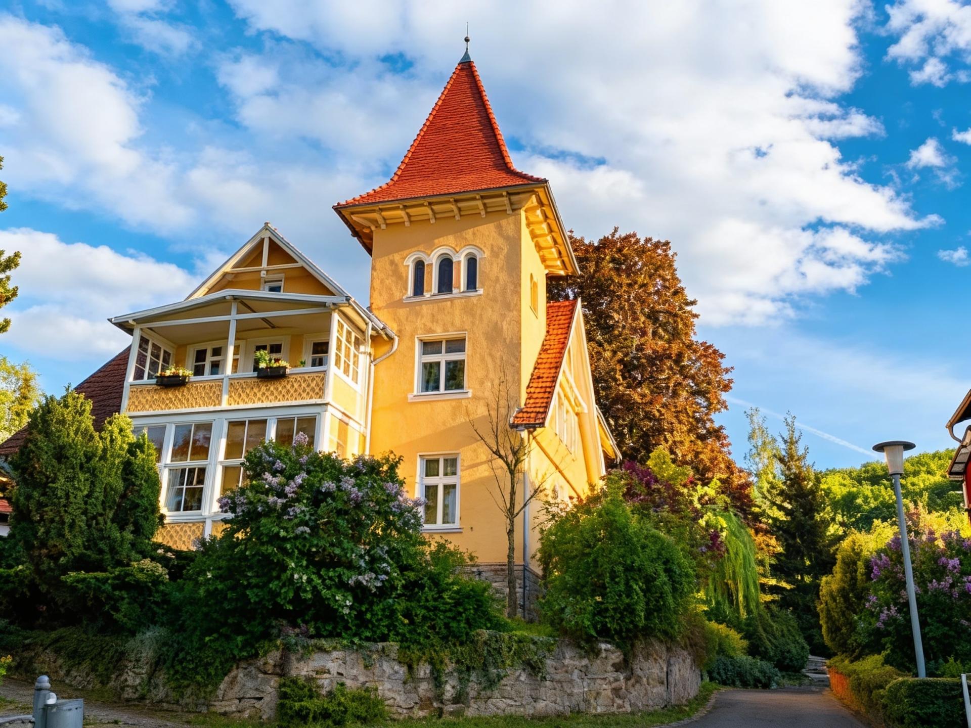 Appartement in een villa bij Quedlinburg