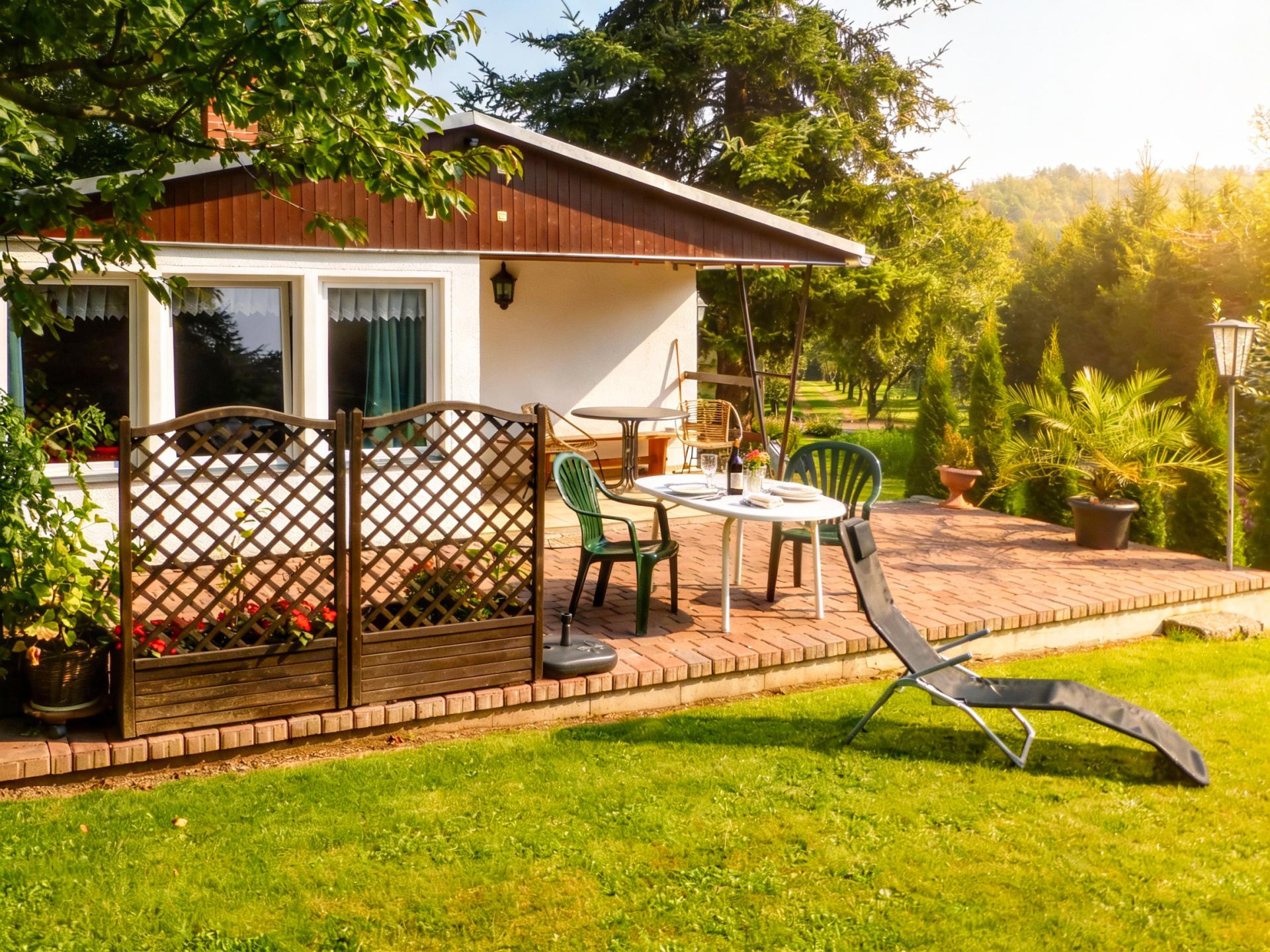 Vakantiehuis met grote tuin in Thale in de Harz