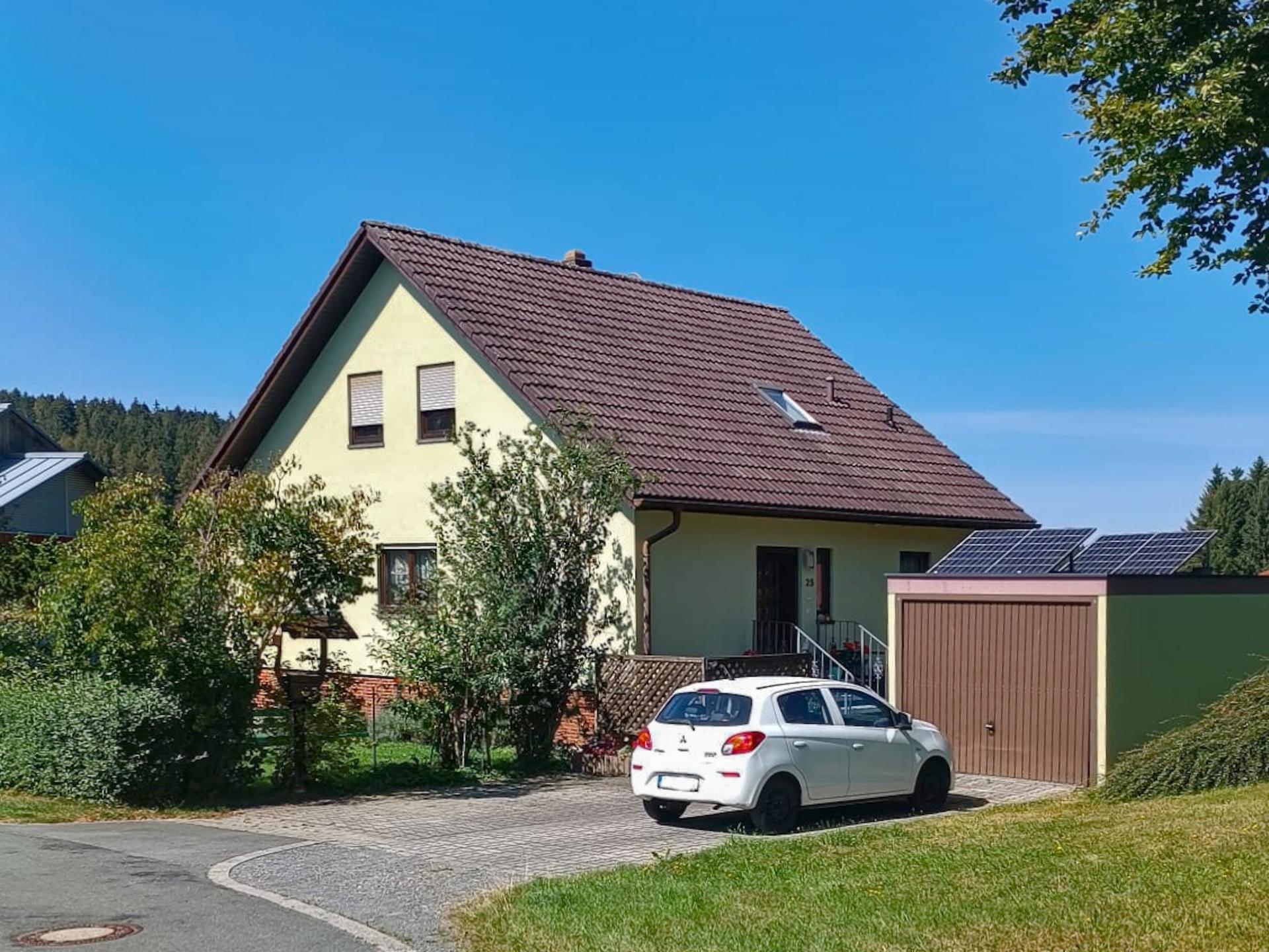 Mooi appartement in het Vogtland met terras