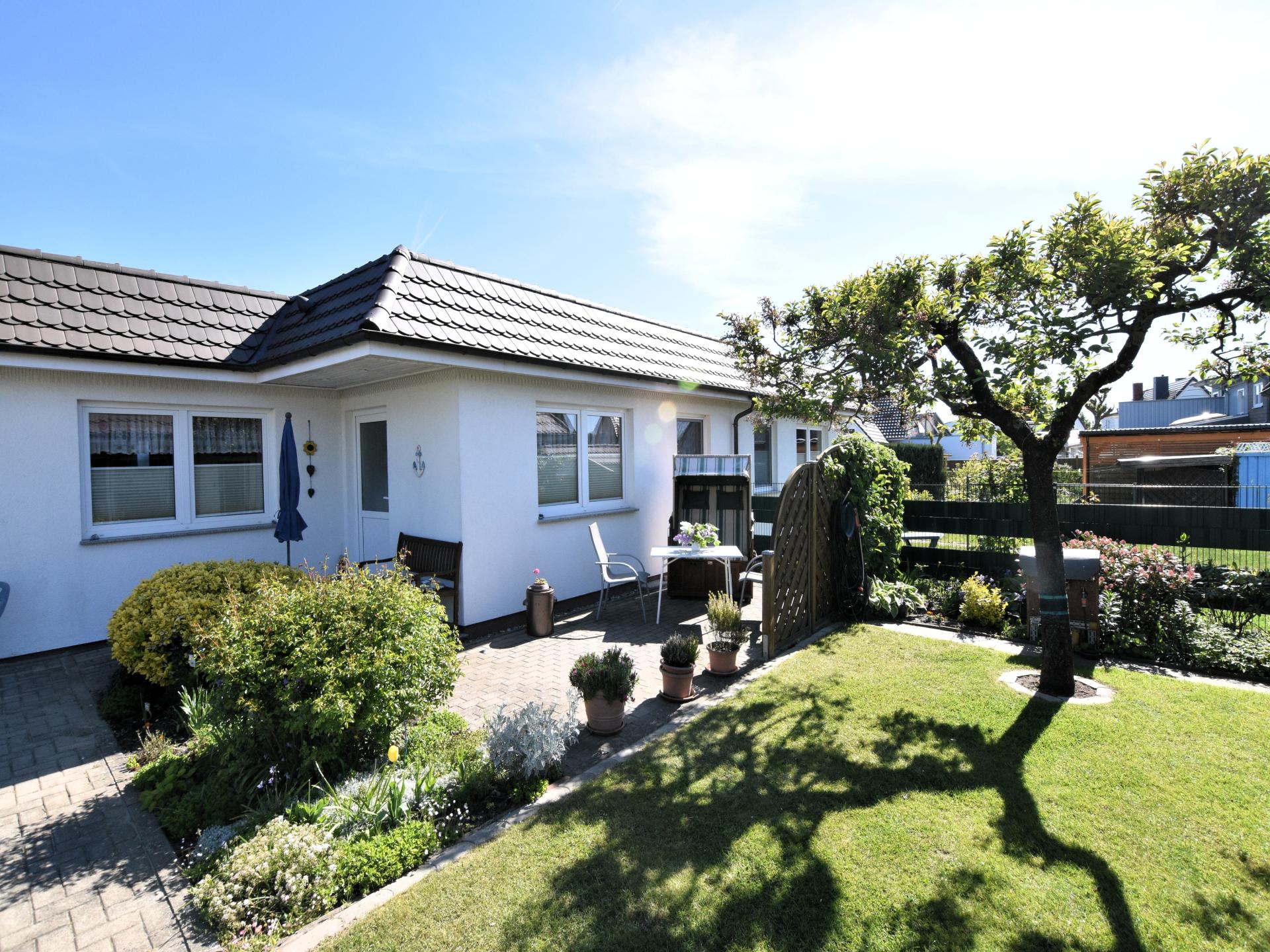 Vakantiehuis bij het strand met terras