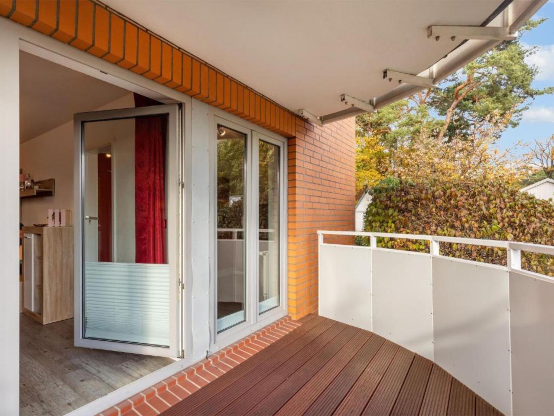 Mooi appartement met terras in Boltenhagen