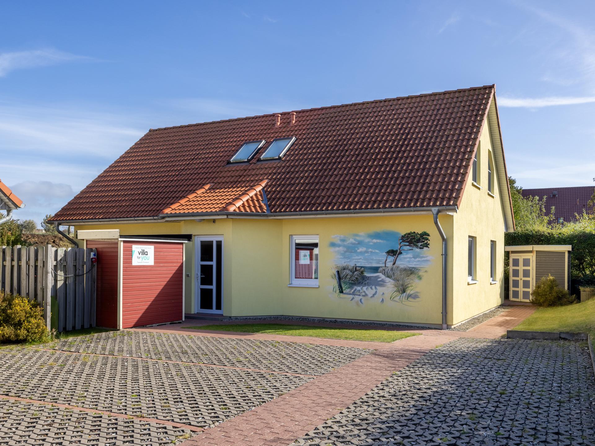 Groepshuis met sauna aan de Oostzee