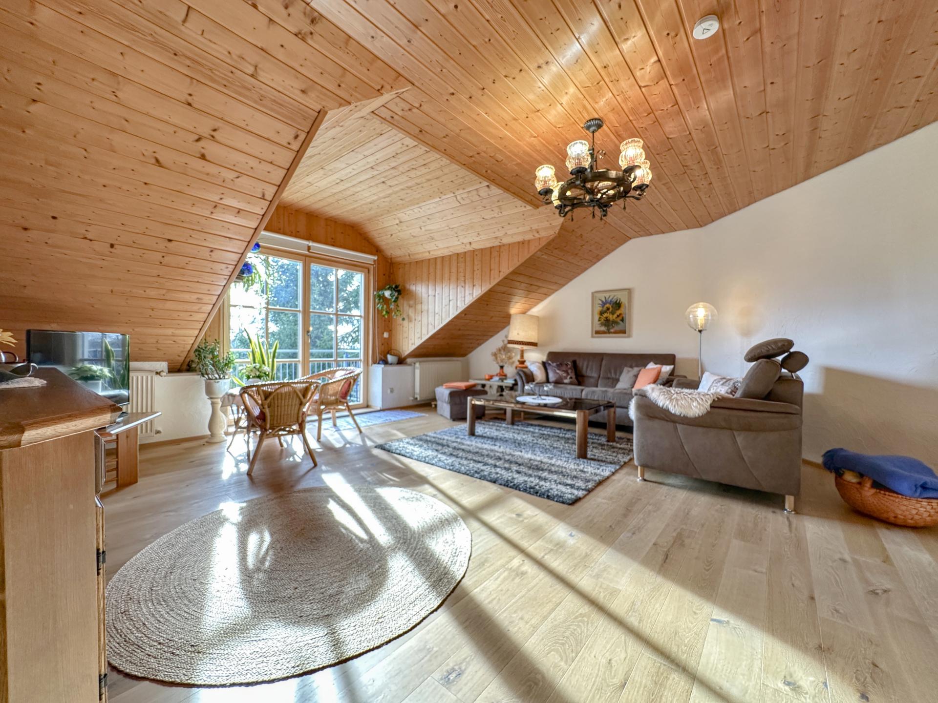 Groot appartement in het Beierse Woud met sauna