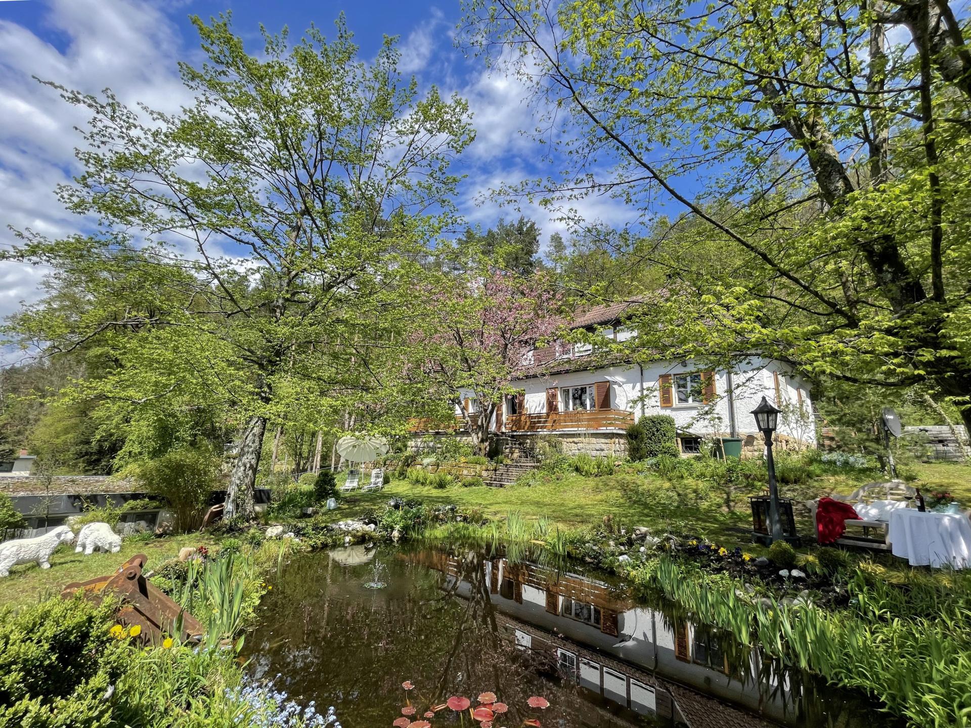 Gezellig appartement met tuin in Oberfranken