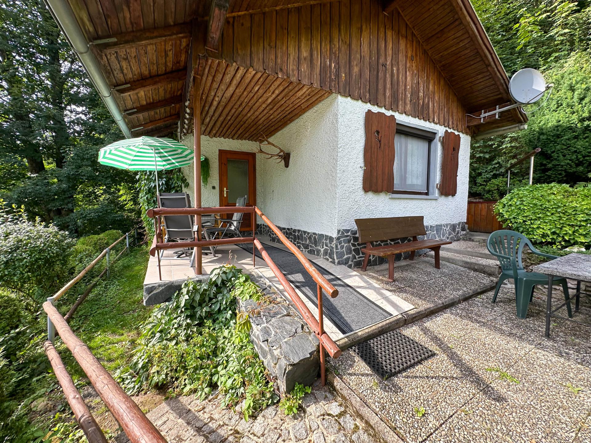 Vakantiehuis met boszicht in het Thüringer Woud