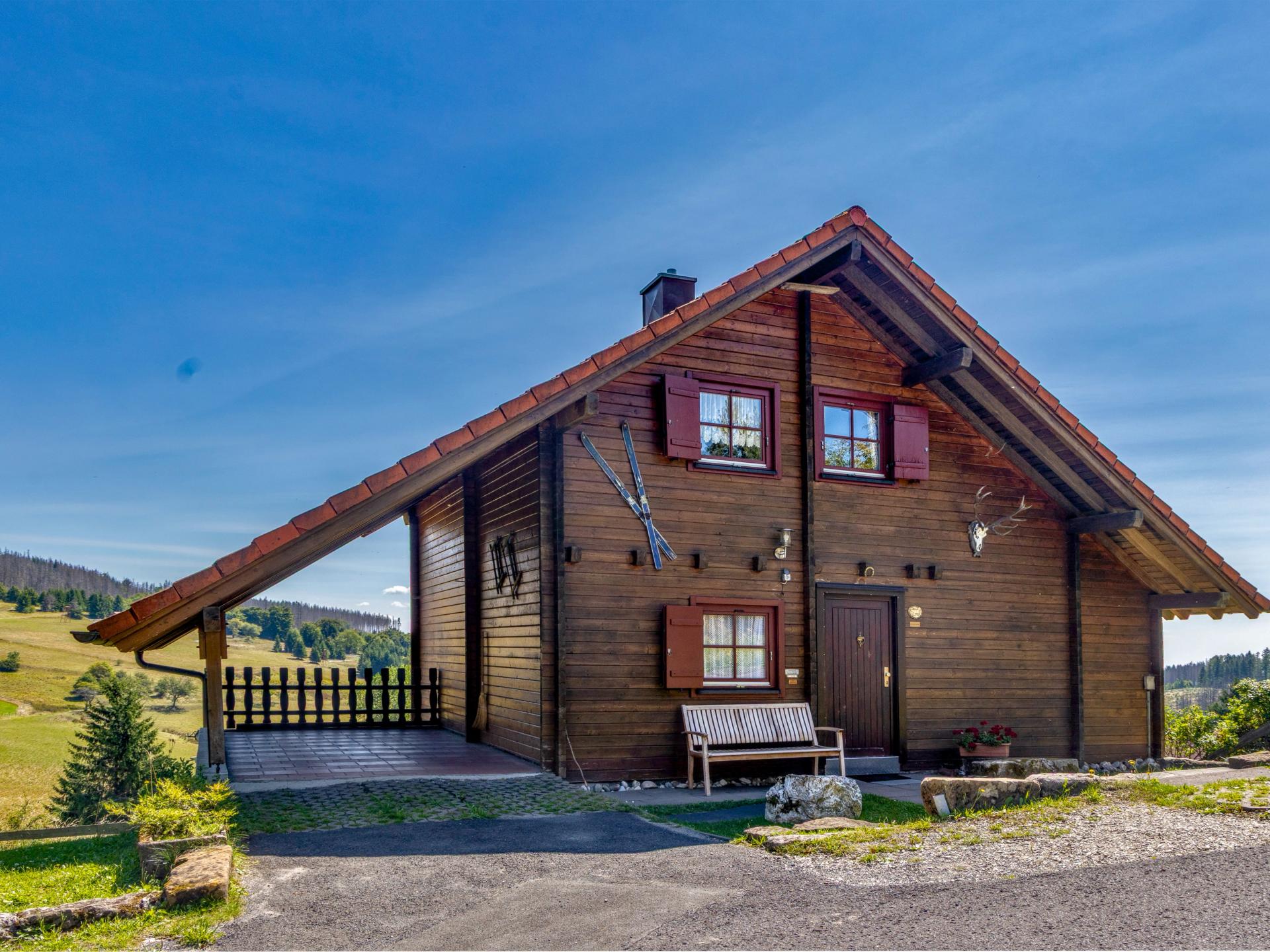 Knus vakantiehuis in het Thüringer Woud met tuin