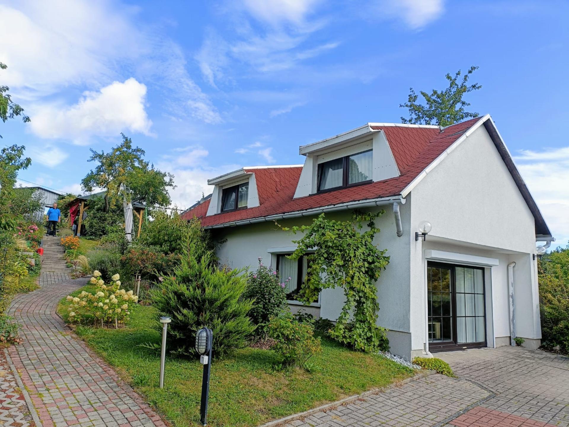 Vakantiehuis met tuin in het Thüringer Woud