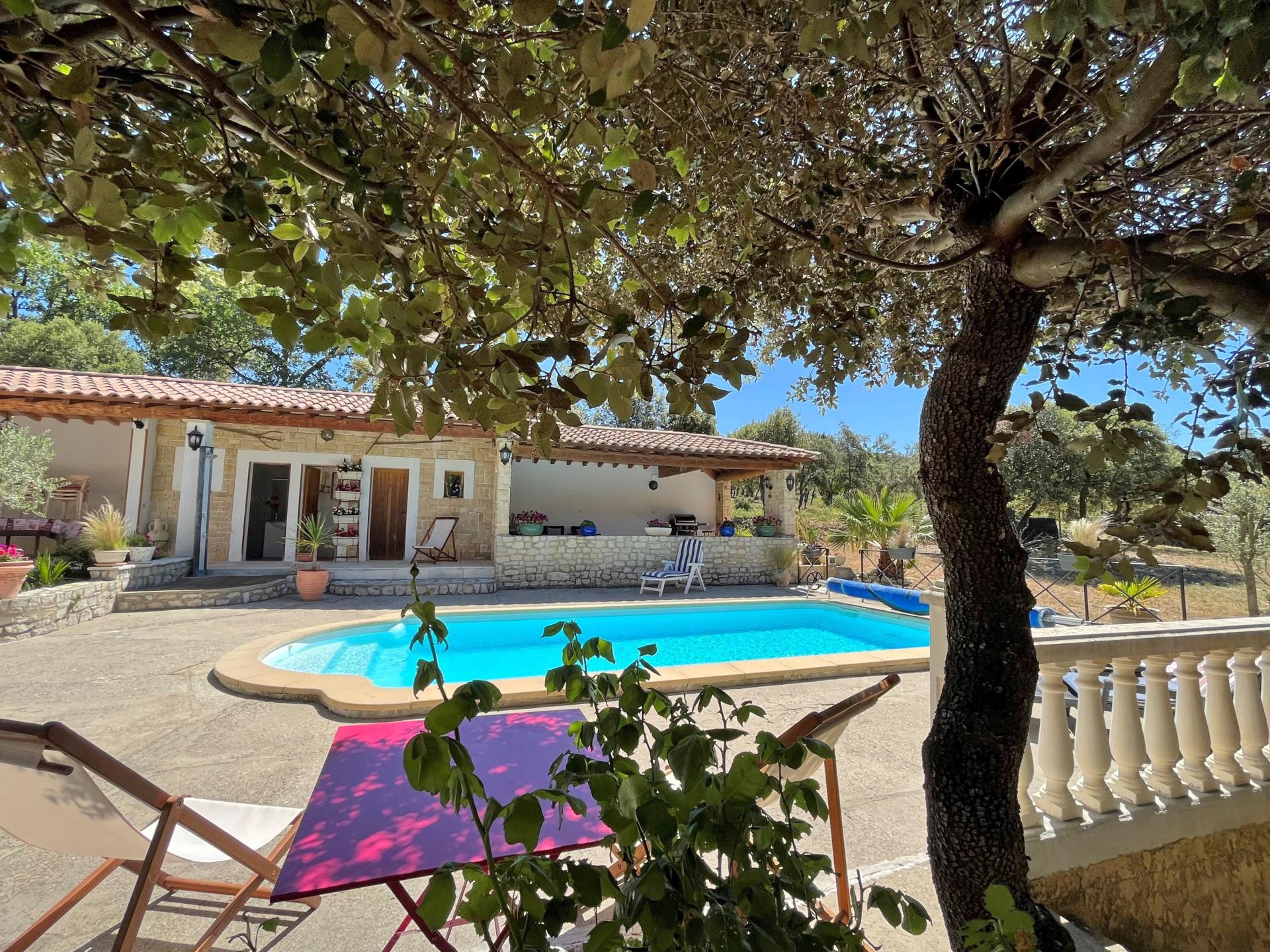 Charmant vakantiehuis met privézwembad
