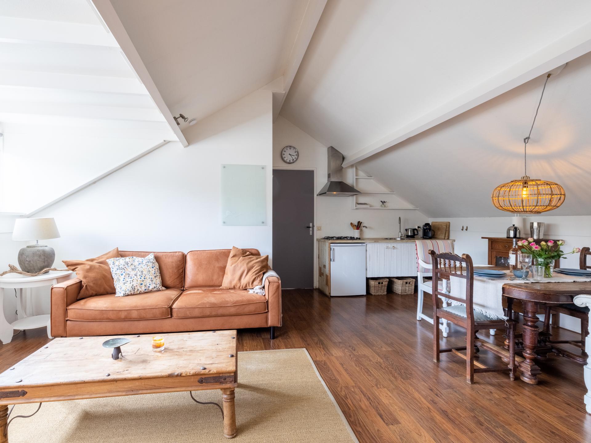 Landelijk gelegen sfeervol appartement